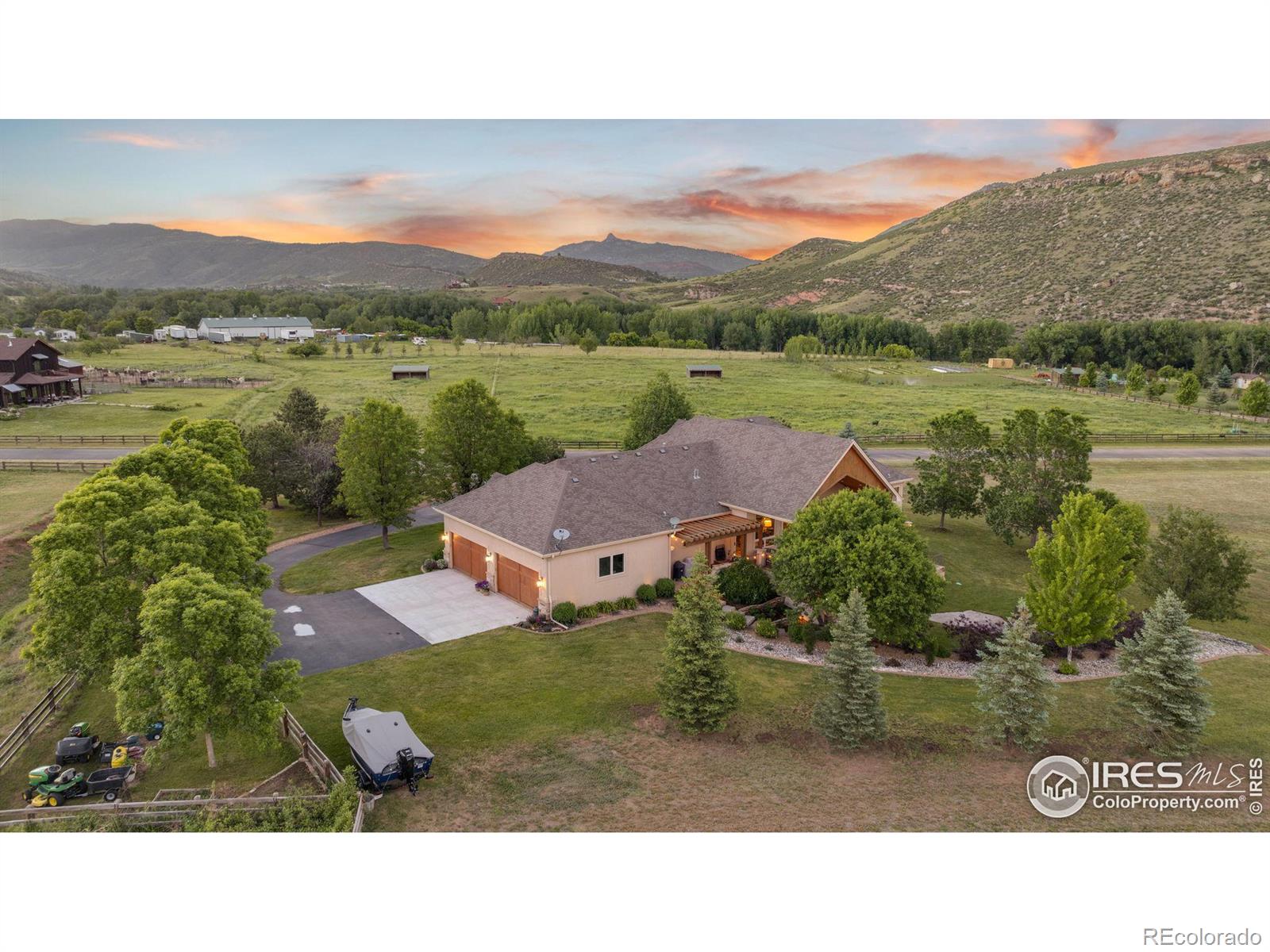 MLS Image #1 for 8742  llama ranch road,loveland, Colorado