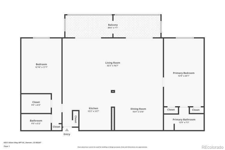 MLS Image #49 for 635 s alton way 6c,denver, Colorado