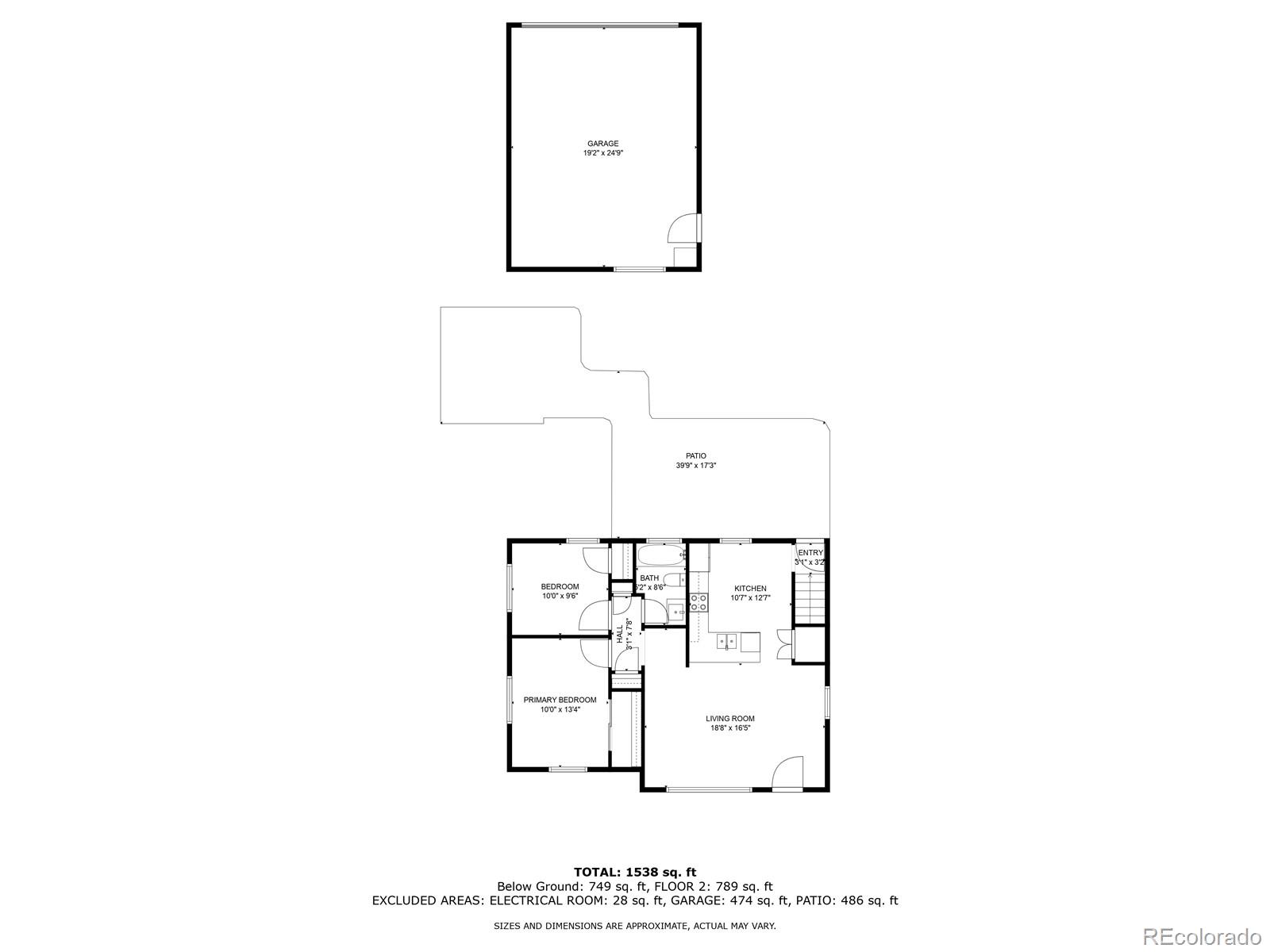 MLS Image #25 for 1550  xanthia street,denver, Colorado