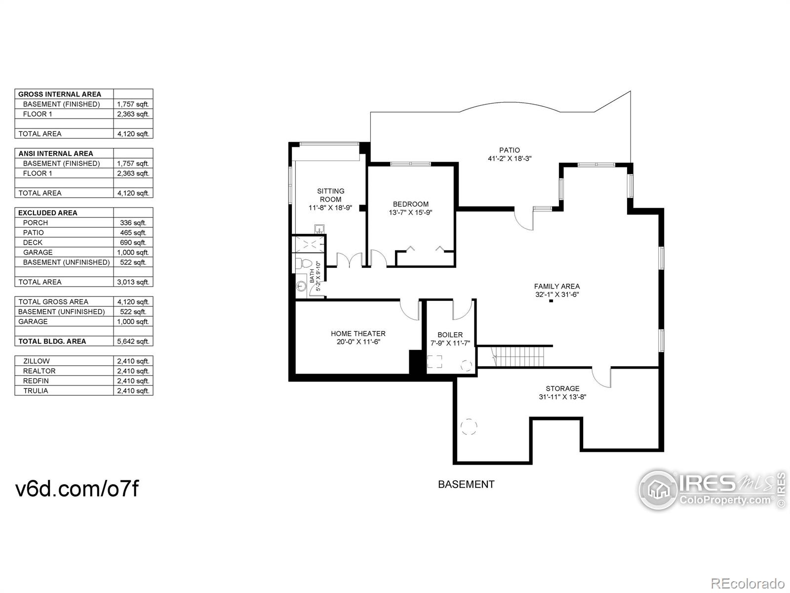 MLS Image #39 for 7655  crestview drive,niwot, Colorado