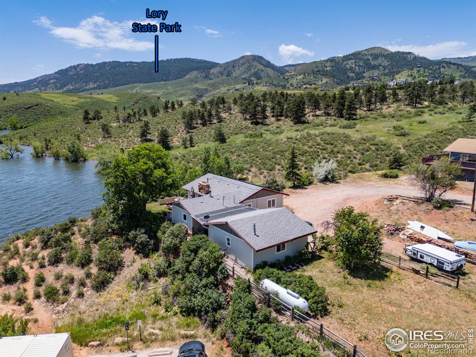 MLS Image #0 for 1004  santanka trail,bellvue, Colorado