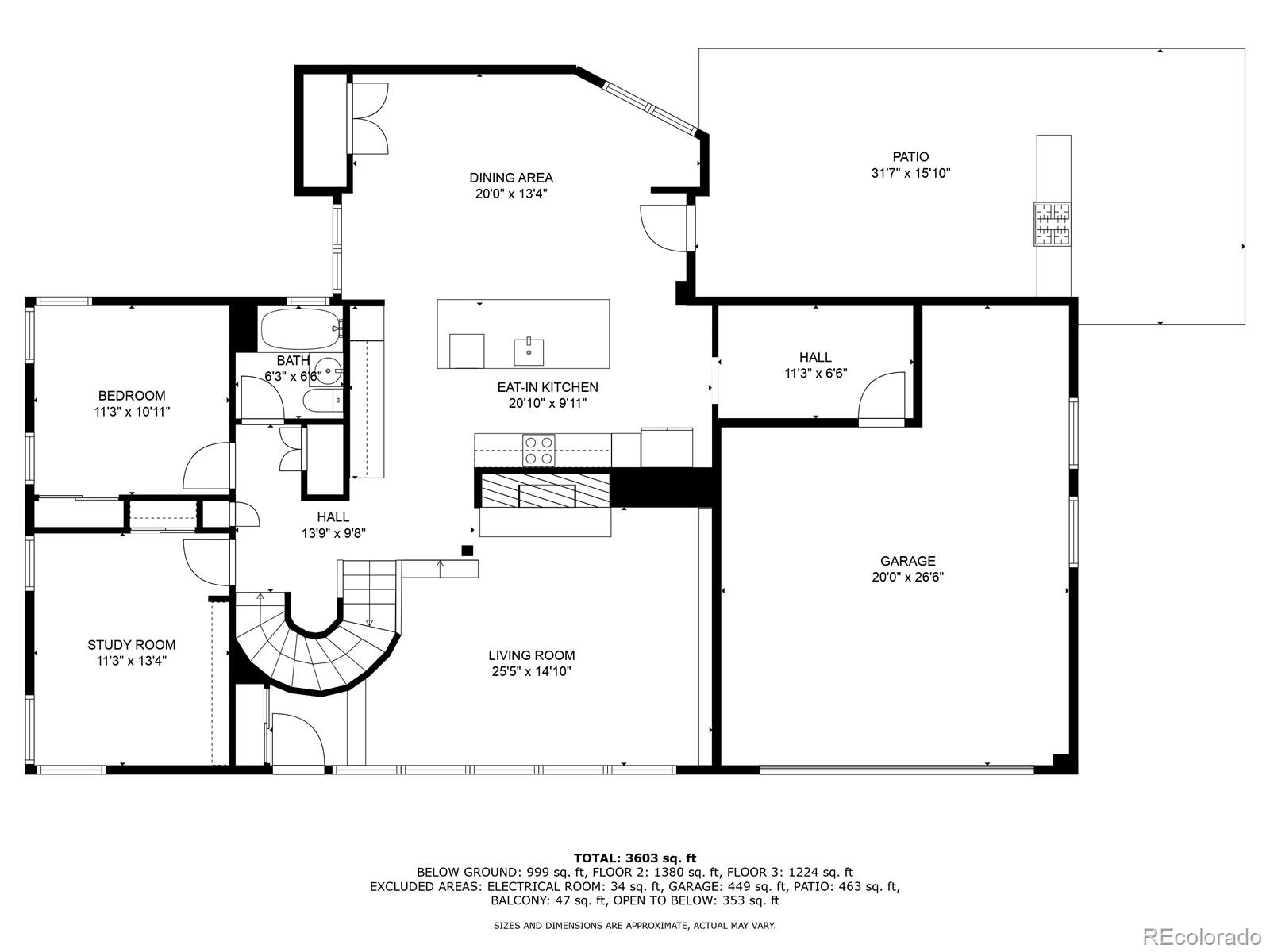 MLS Image #47 for 3620 s hillcrest drive,denver, Colorado