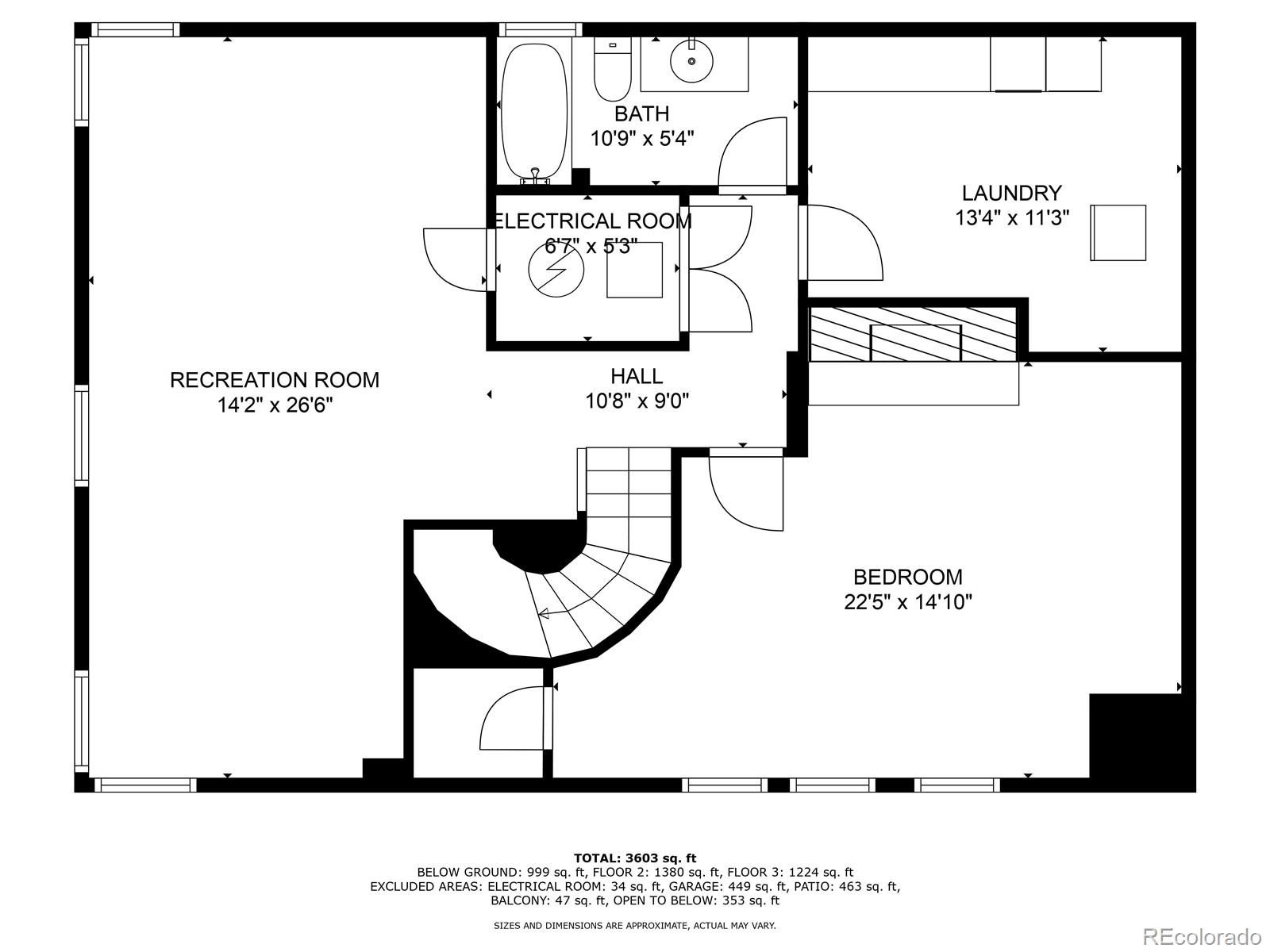 MLS Image #49 for 3620 s hillcrest drive,denver, Colorado