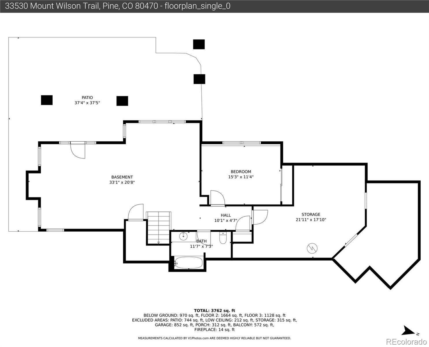 MLS Image #47 for 33530  mount wilson trail,pine, Colorado