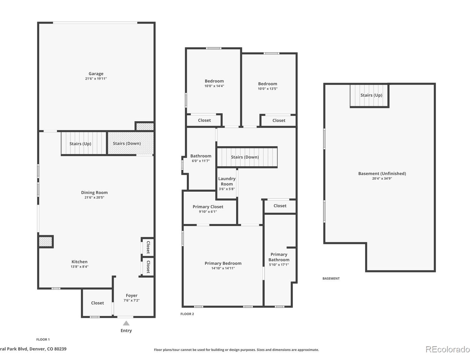 MLS Image #20 for 5968  central park boulevard,denver, Colorado