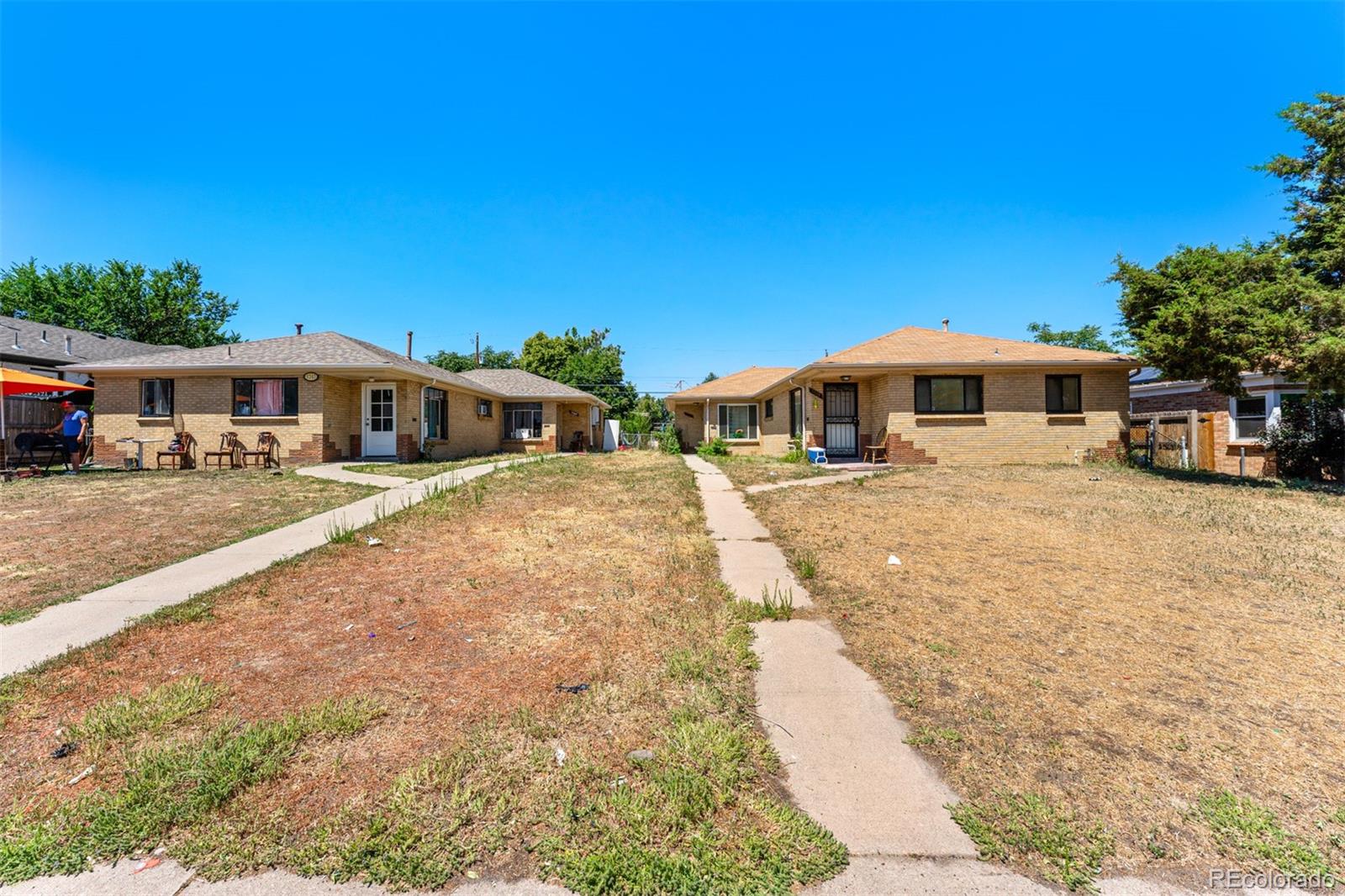 MLS Image #0 for 3377 - 3379  krameria street,denver, Colorado