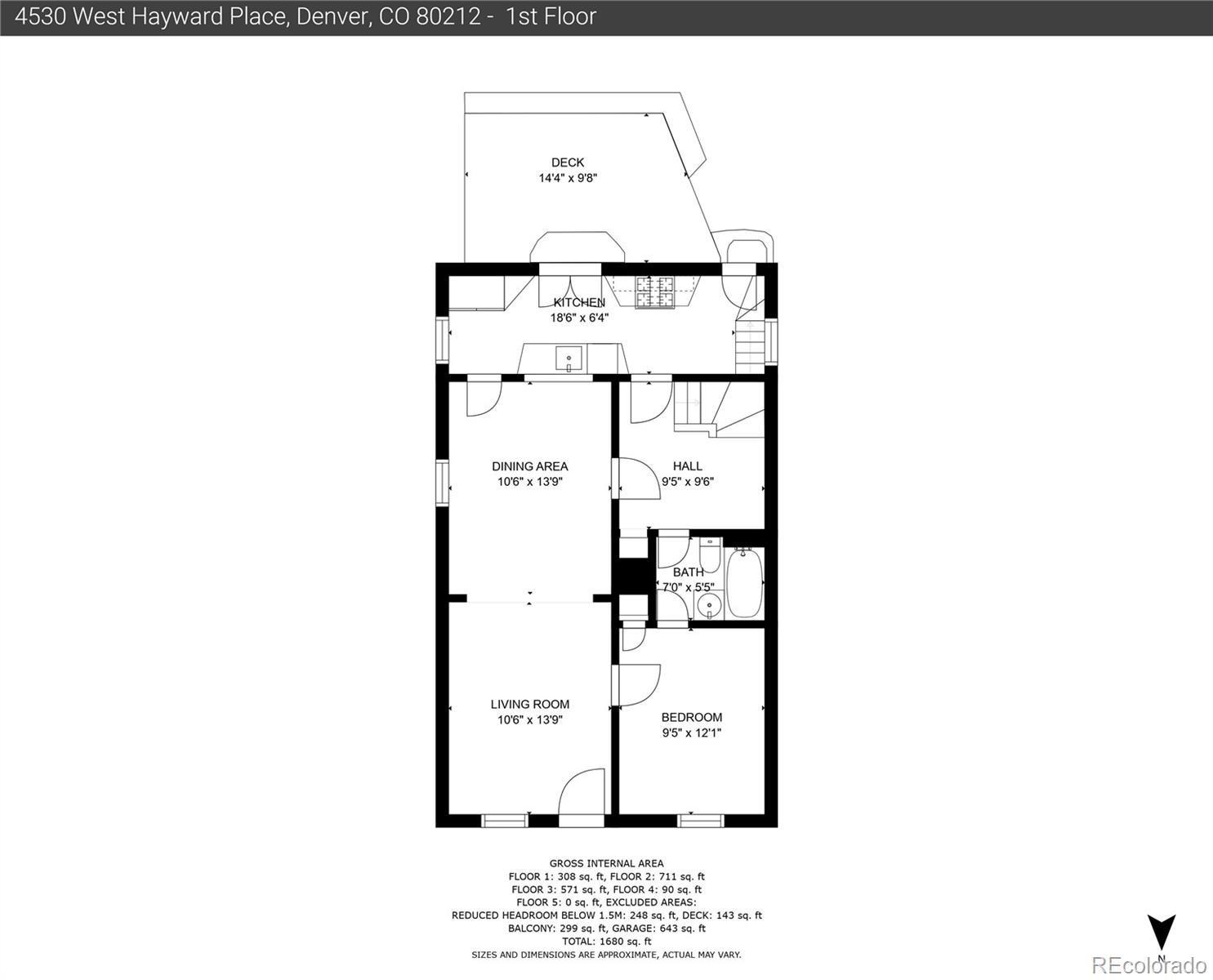 MLS Image #43 for 4530 w hayward place,denver, Colorado