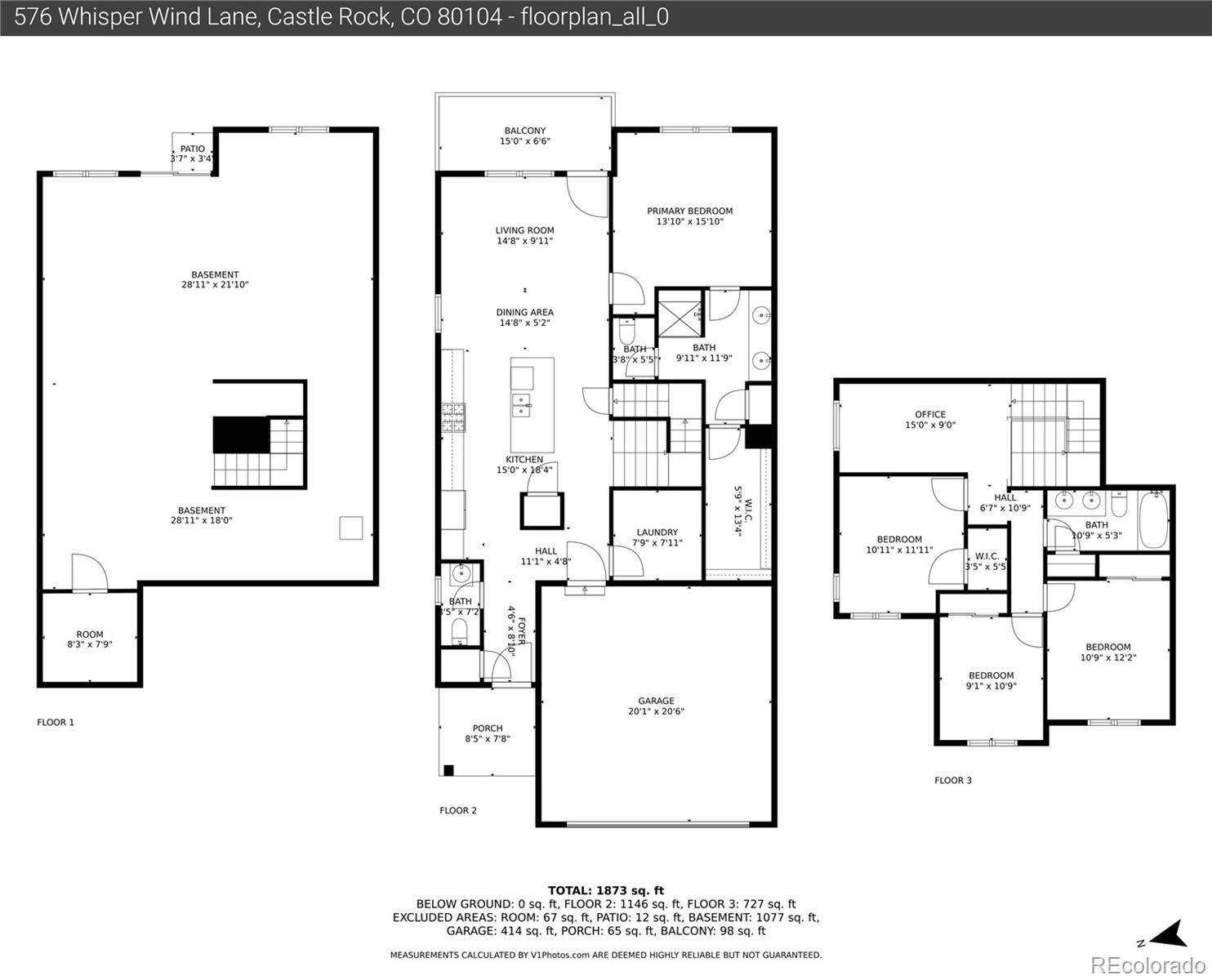 MLS Image #41 for 576  whisper wind lane,castle rock, Colorado