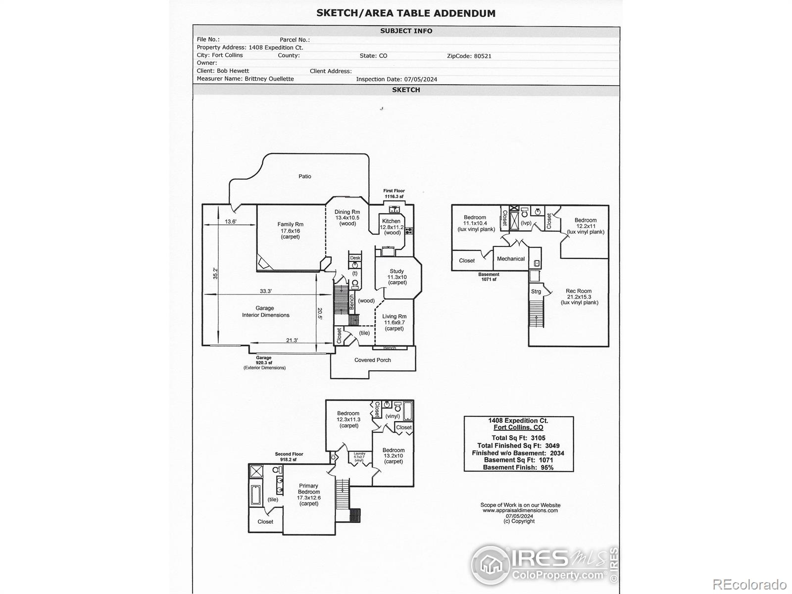 MLS Image #5 for 1408  expedition court,fort collins, Colorado