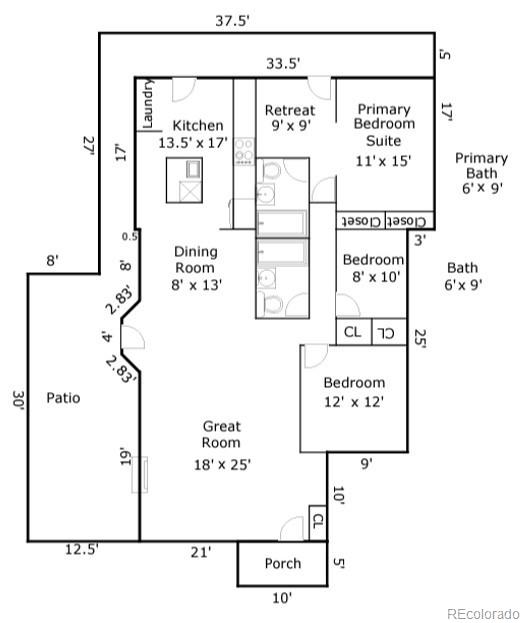 MLS Image #32 for 1195  poplar street,denver, Colorado