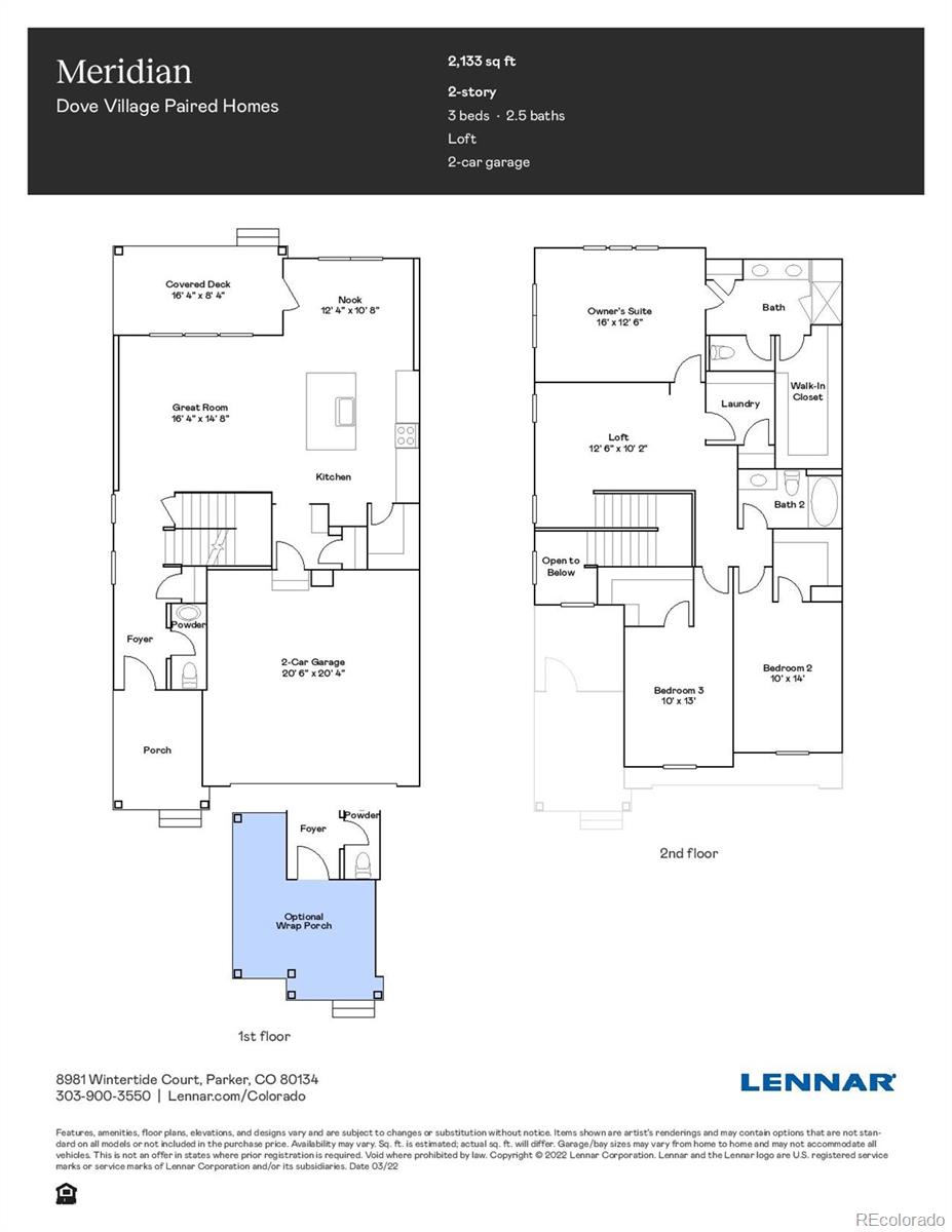 Report Image for 8974  Wintertide Court,Parker, Colorado