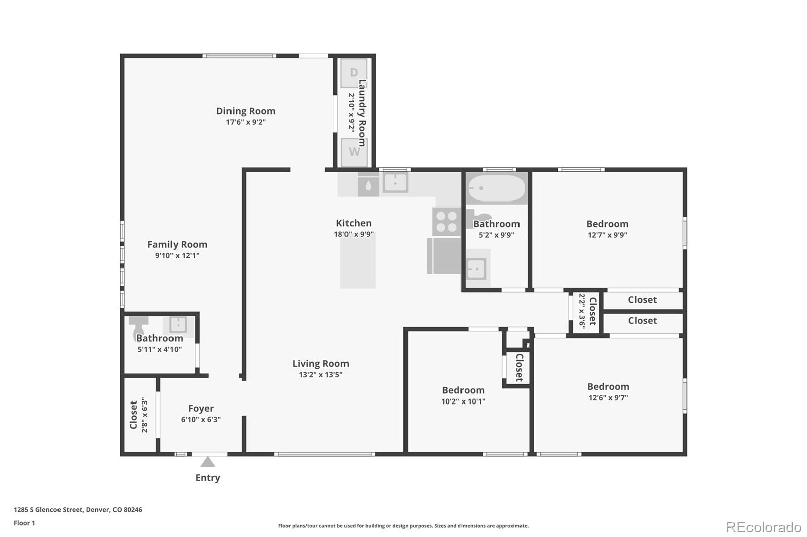 MLS Image #46 for 1285 s glencoe street,denver, Colorado