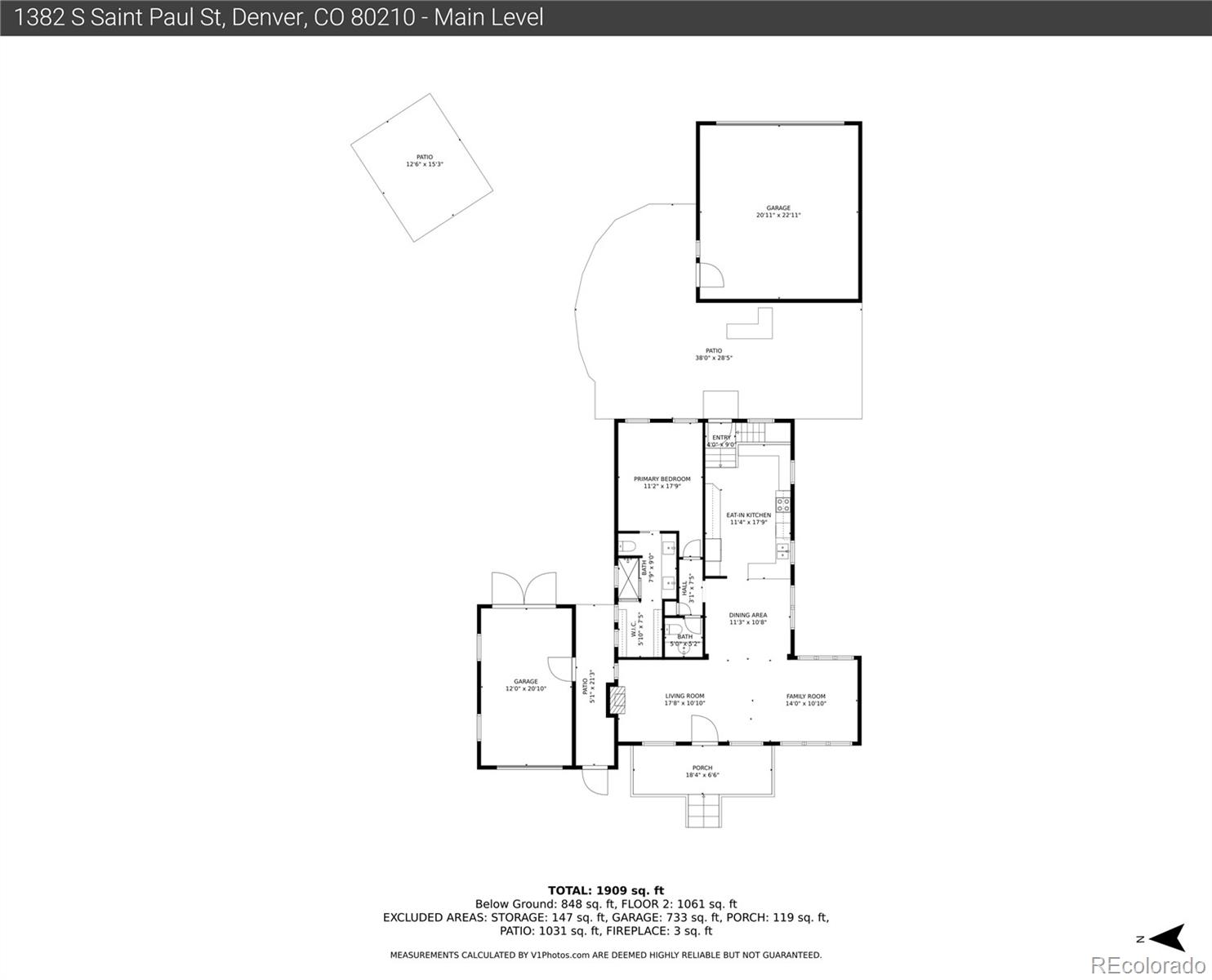 MLS Image #39 for 1382 s saint paul street,denver, Colorado