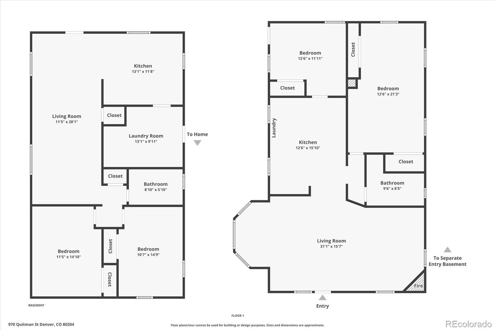 MLS Image #21 for 970  quitman street,denver, Colorado