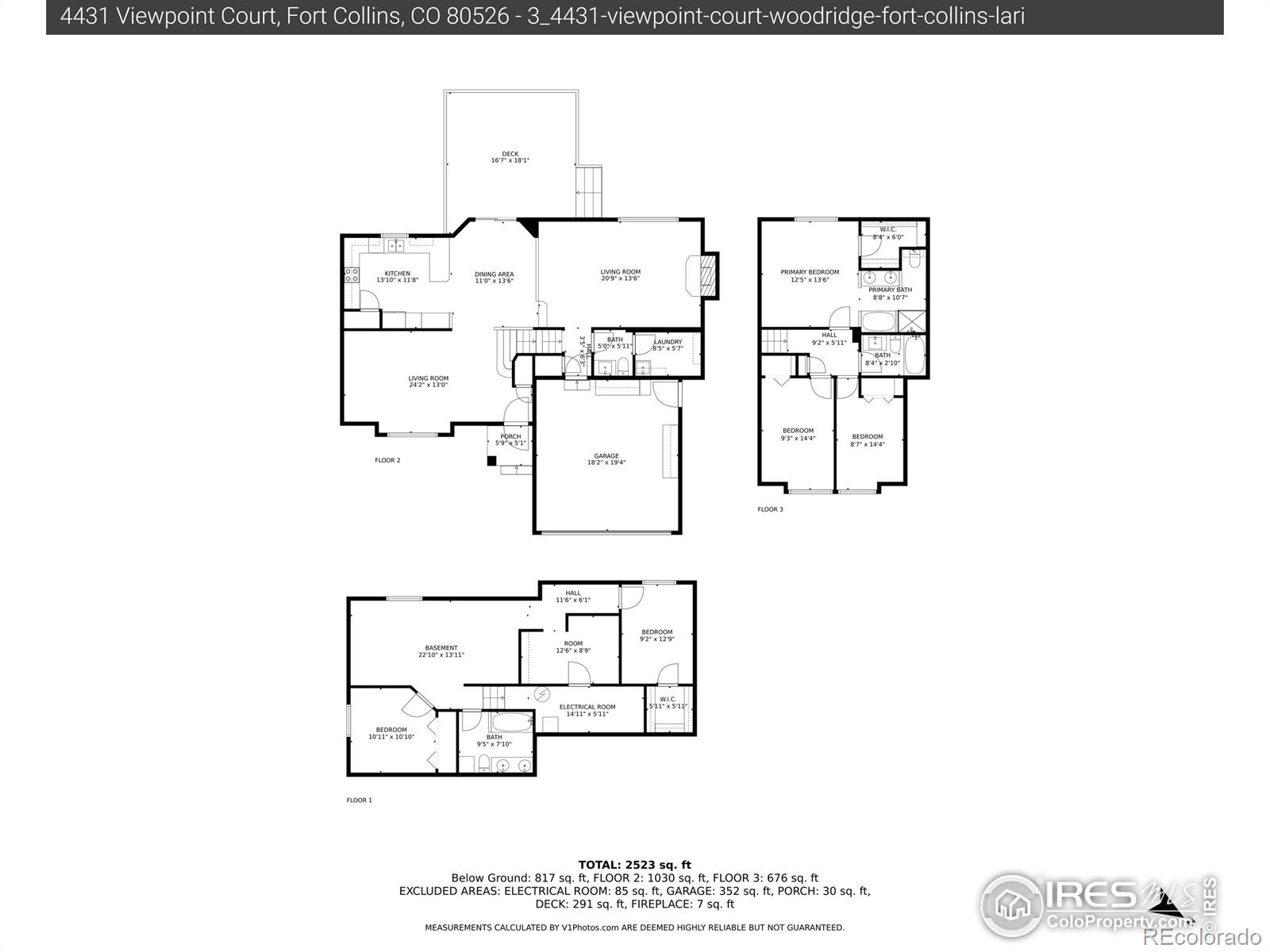 MLS Image #39 for 4431  viewpoint court,fort collins, Colorado