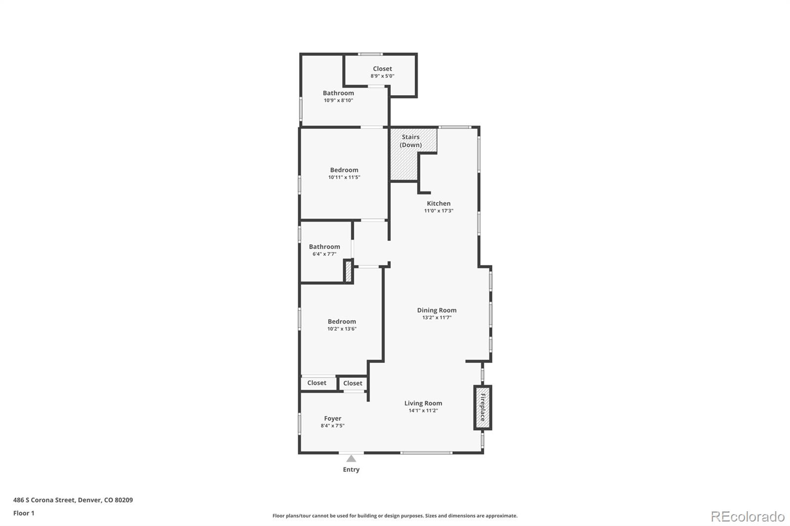 MLS Image #43 for 486 s corona street,denver, Colorado