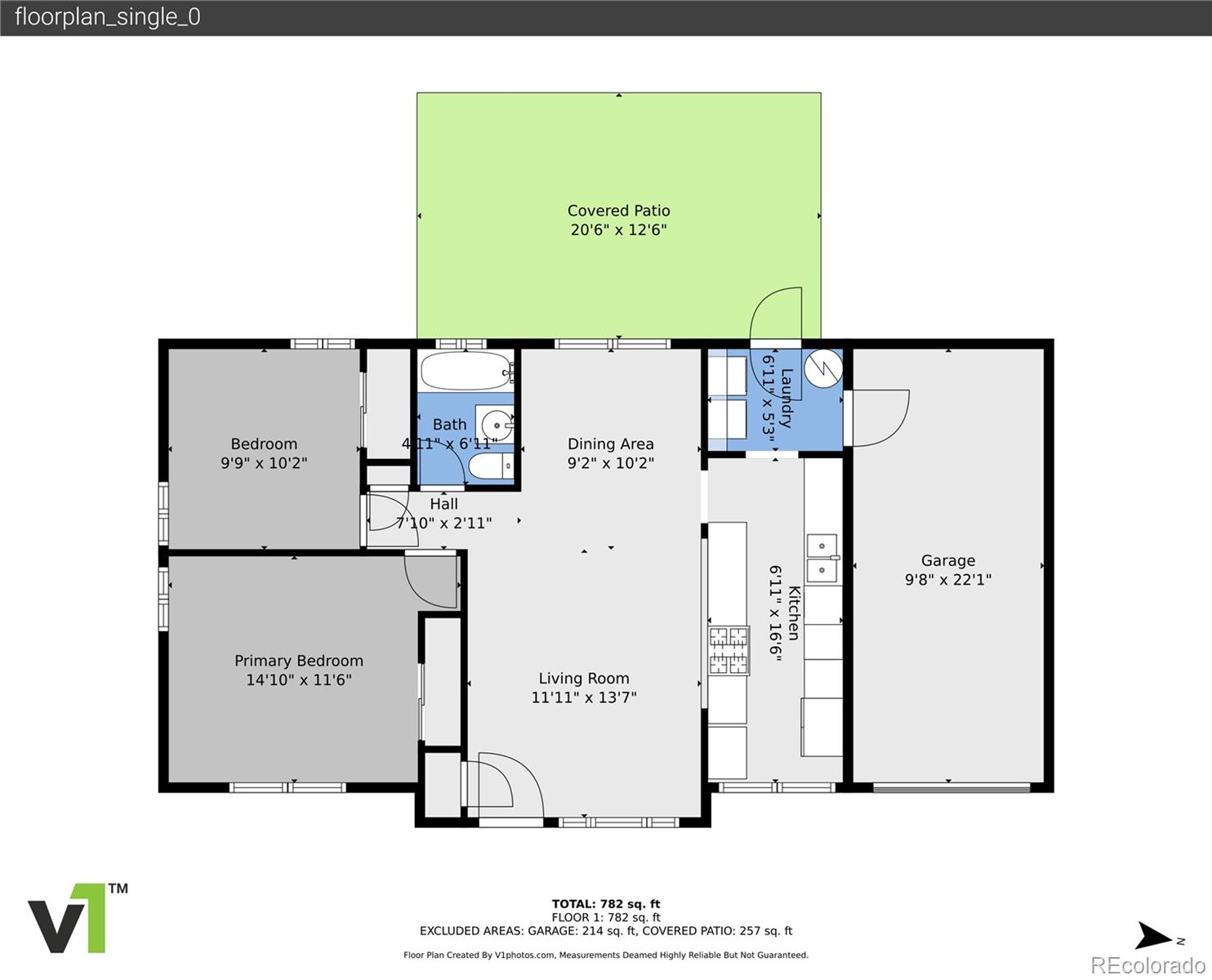 MLS Image #15 for 2991 s forest street,denver, Colorado