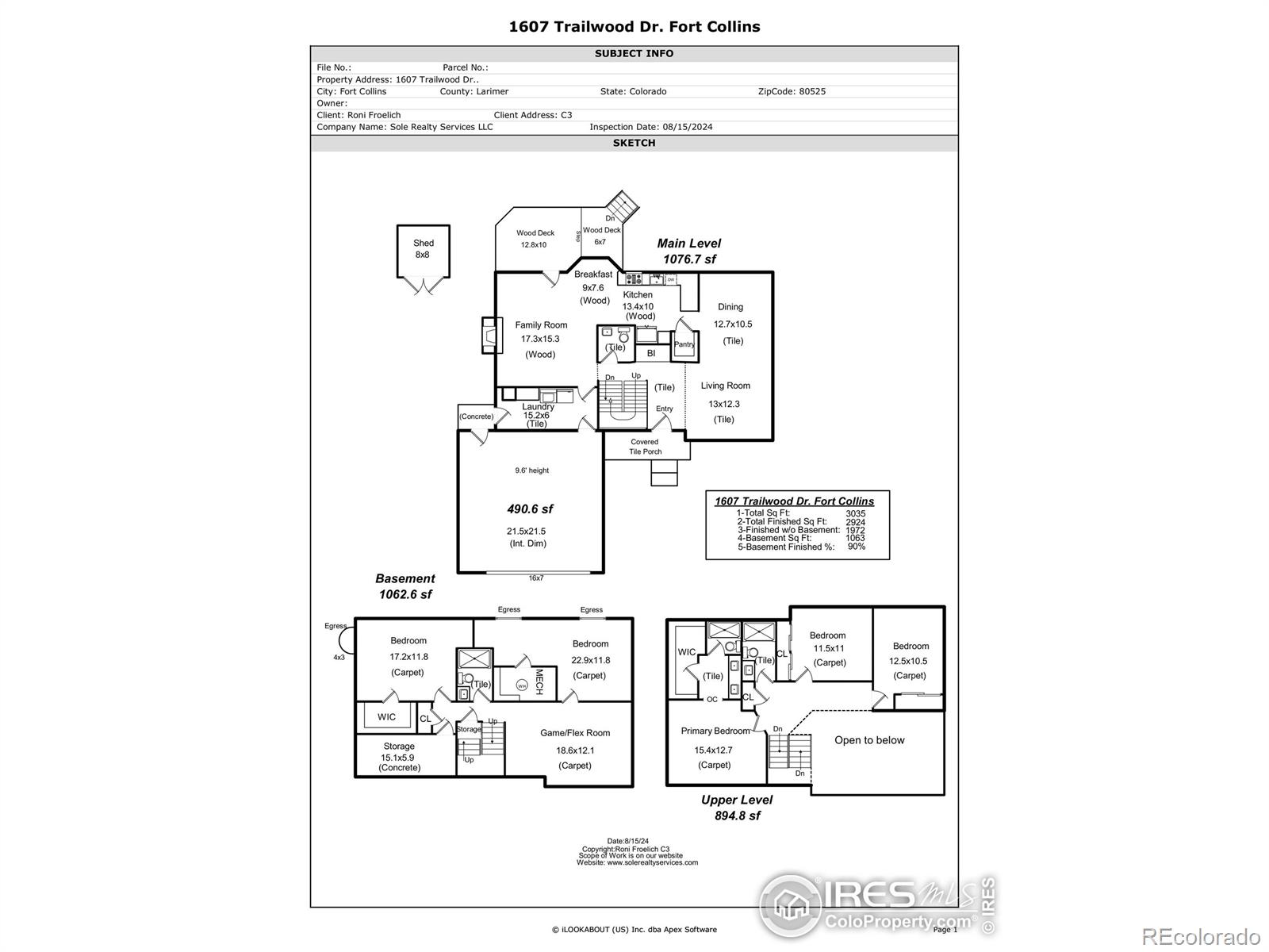 MLS Image #36 for 1607  trailwood drive,fort collins, Colorado