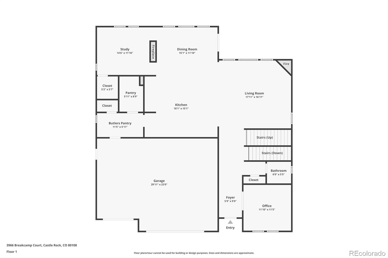 MLS Image #44 for 3966  breakcamp court,castle rock, Colorado