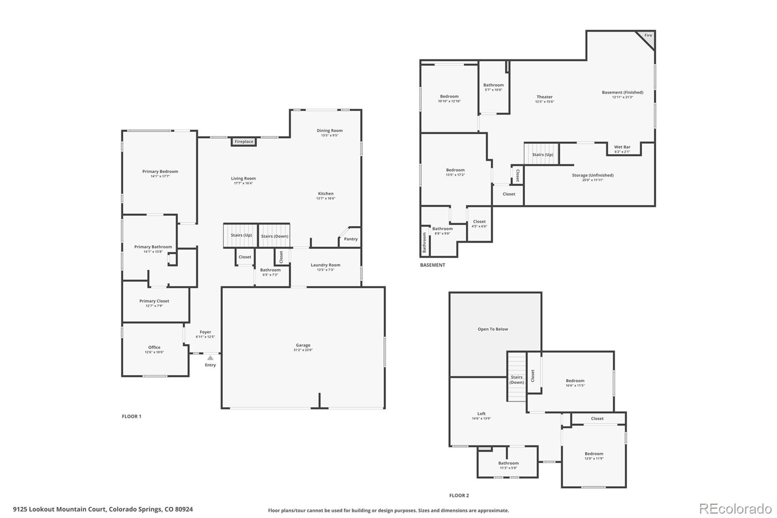 MLS Image #47 for 9125  lookout mountain court,colorado springs, Colorado