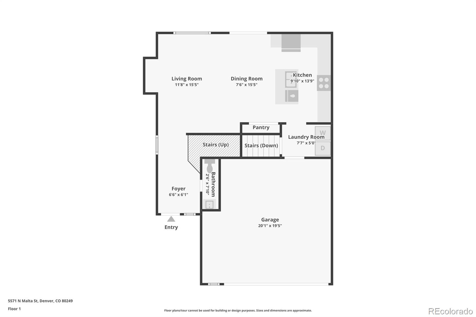 MLS Image #41 for 5571  malta street,denver, Colorado