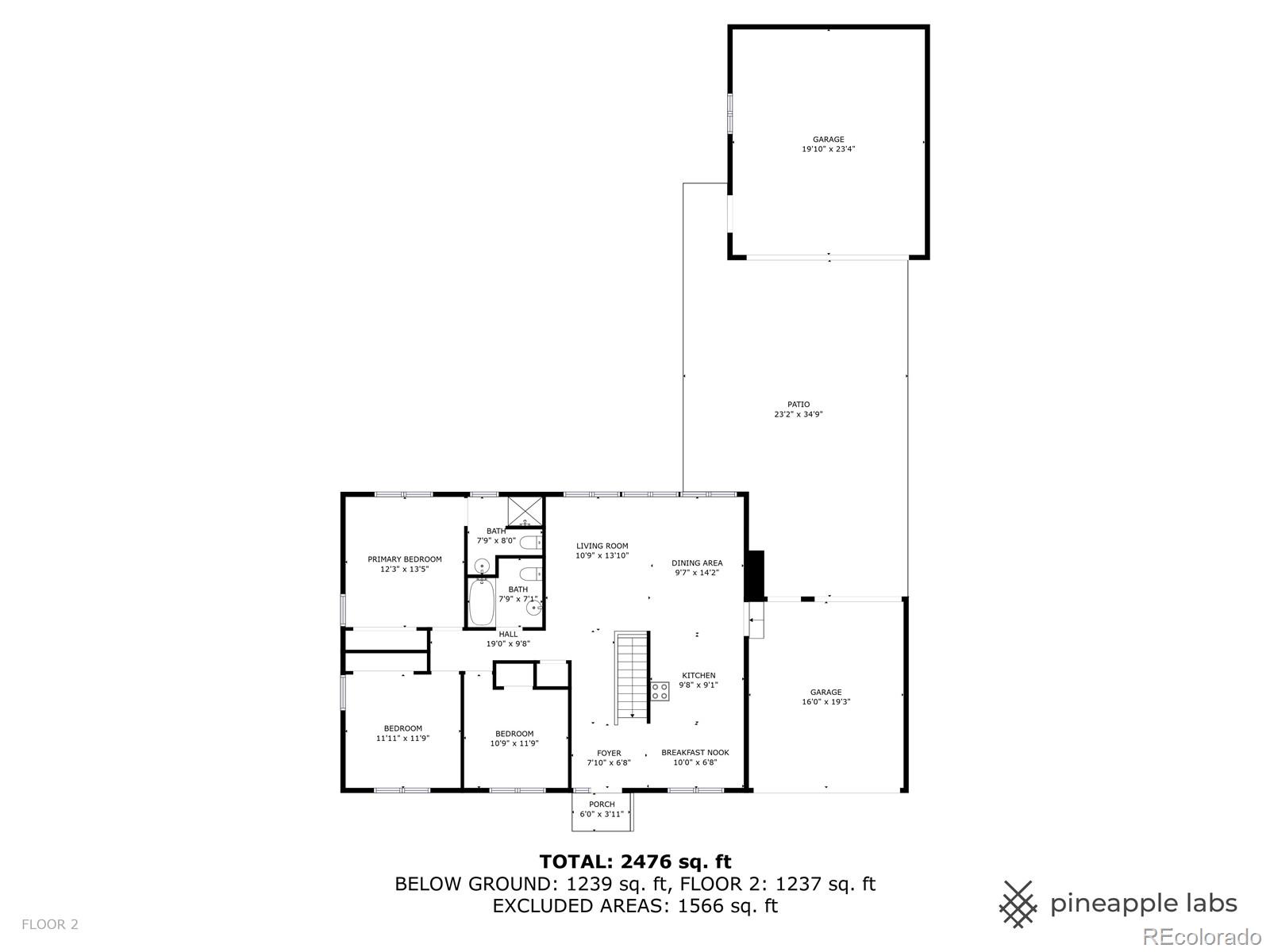 MLS Image #38 for 3910 s vincennes court,denver, Colorado