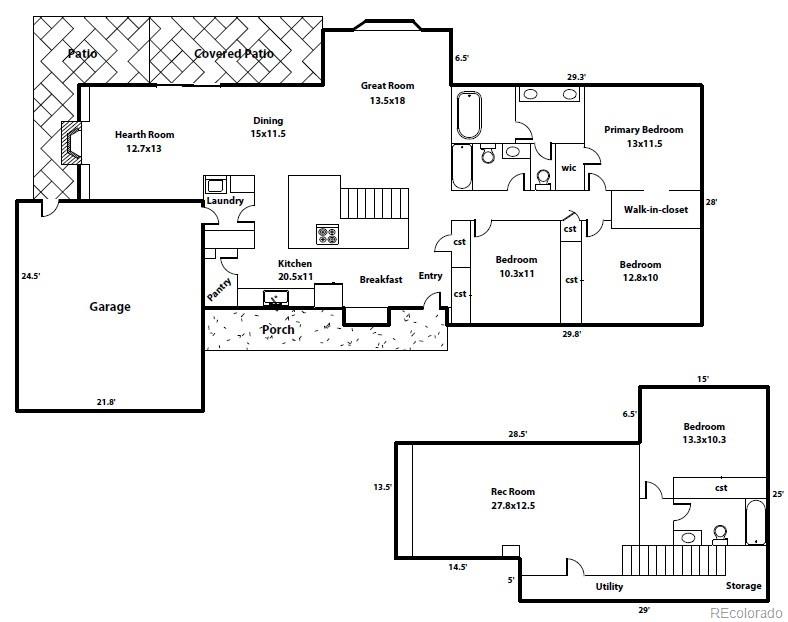 MLS Image #42 for 2718 s langley court,denver, Colorado