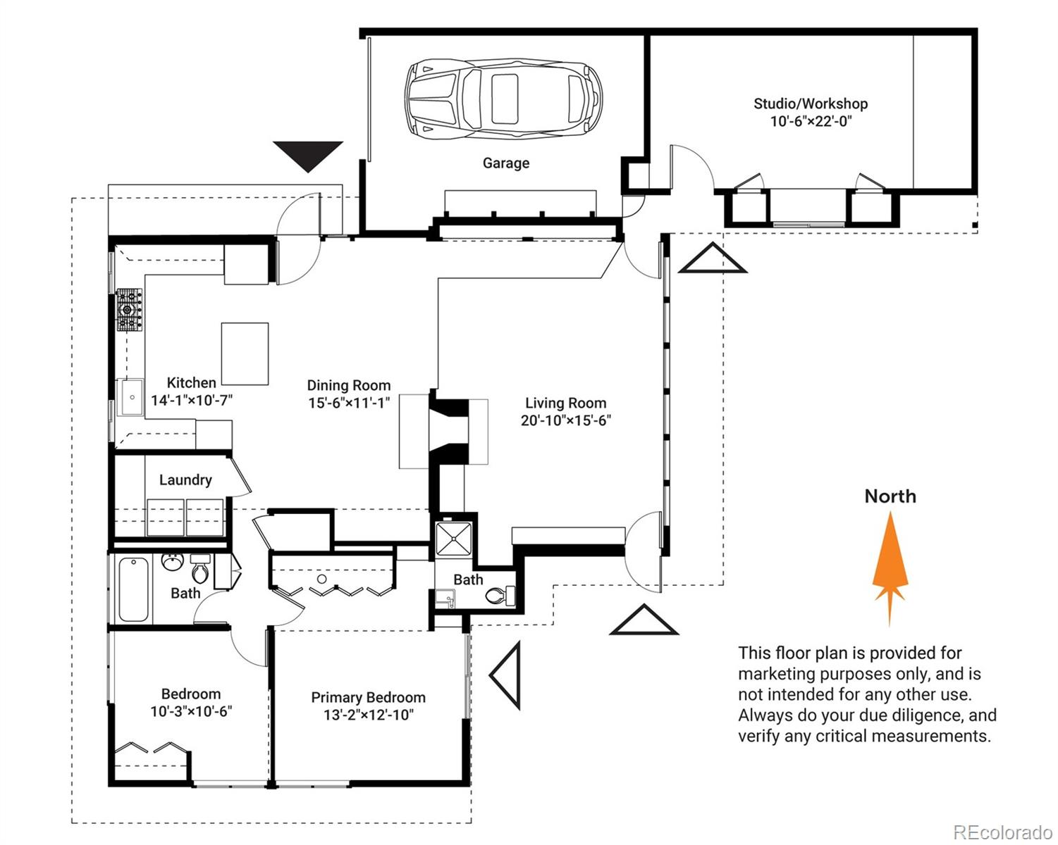 MLS Image #5 for 2590 s meade street,denver, Colorado