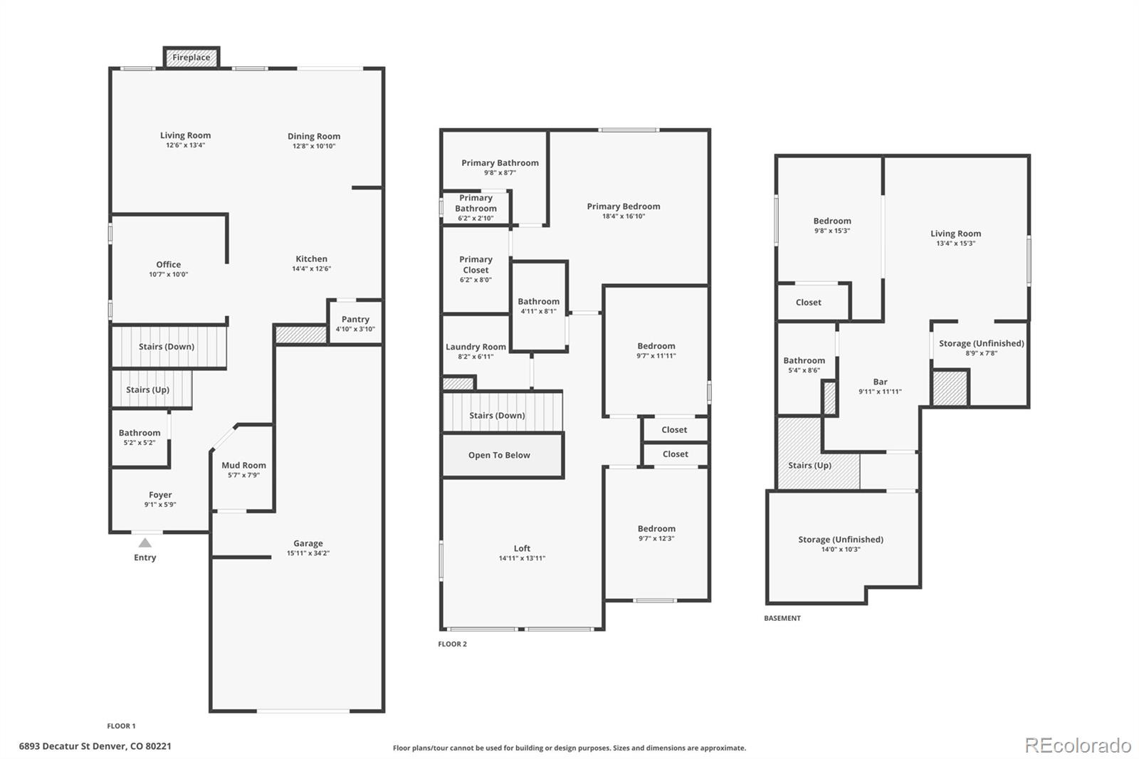 MLS Image #49 for 6893  decatur street,denver, Colorado
