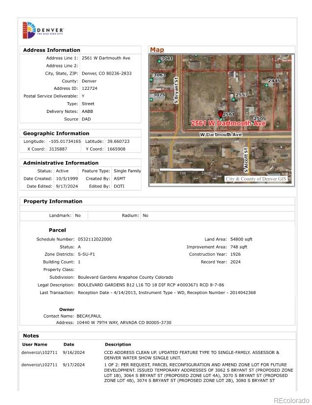 MLS Image #12 for 2561 w dartmouth avenue,denver, Colorado