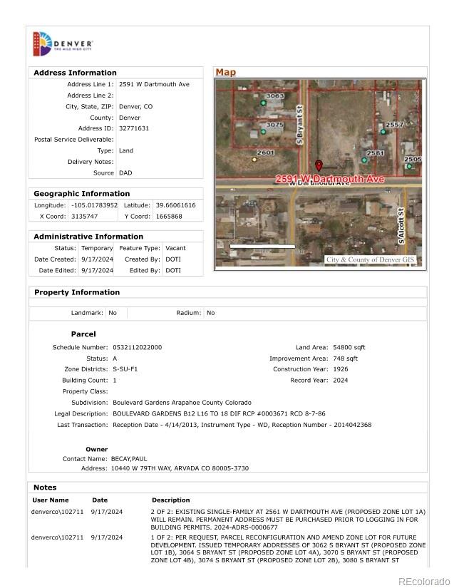MLS Image #14 for 2561 w dartmouth avenue,denver, Colorado