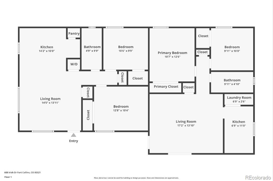 MLS Image #10 for 608 612  irish drive,fort collins, Colorado