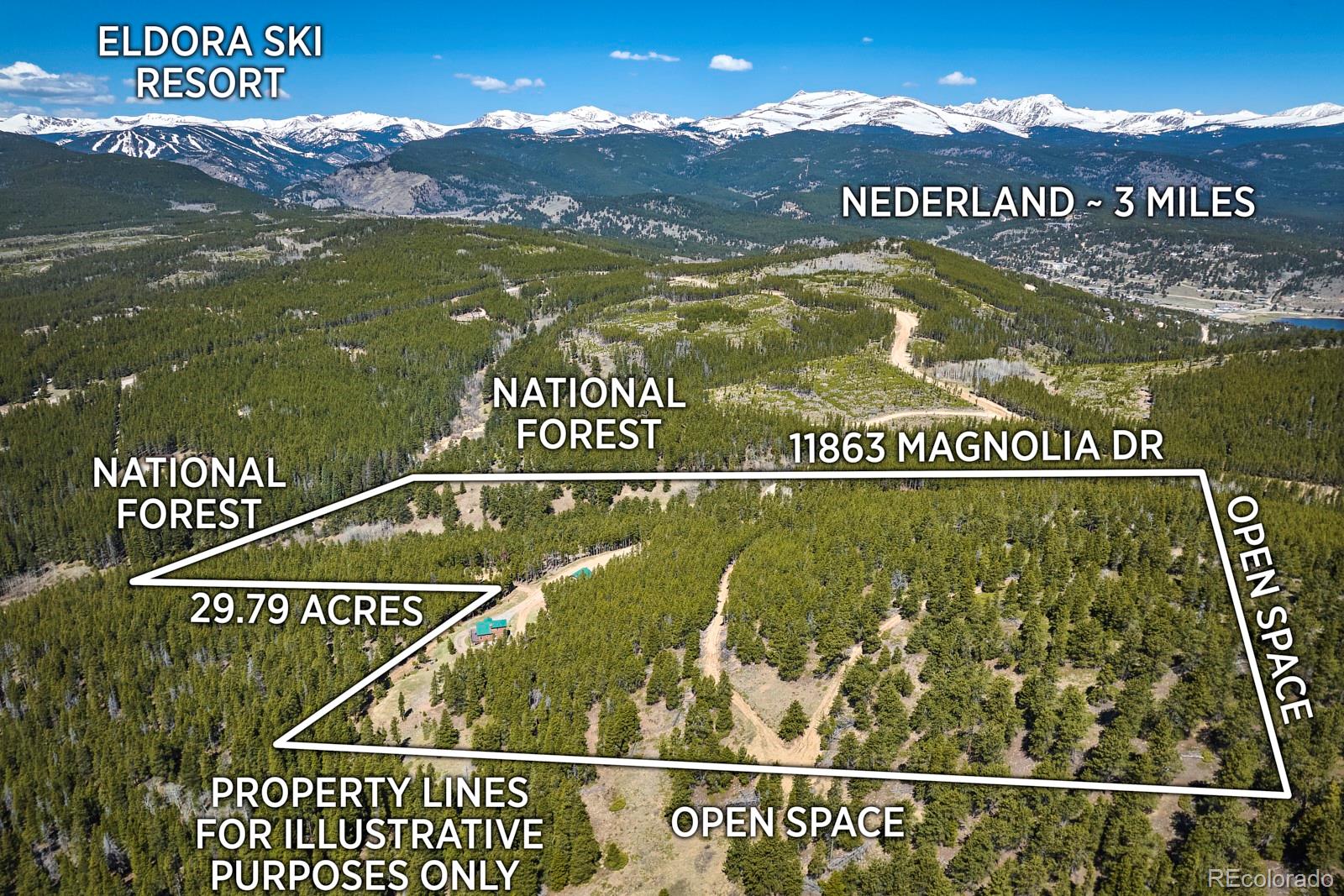 MLS Image #1 for 11863  magnolia drive,nederland, Colorado