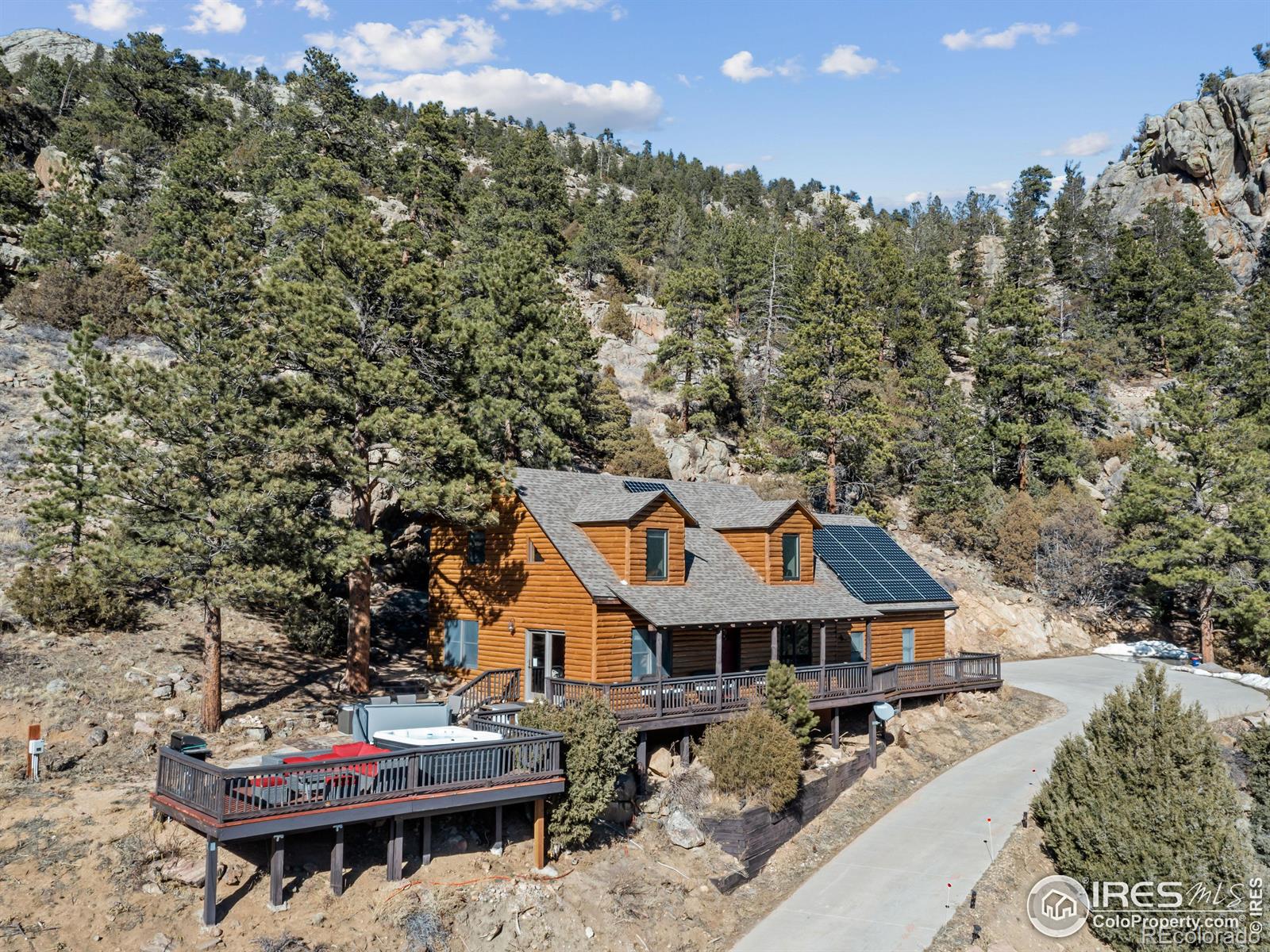 MLS Image #0 for 1540  prospect mountain drive,estes park, Colorado