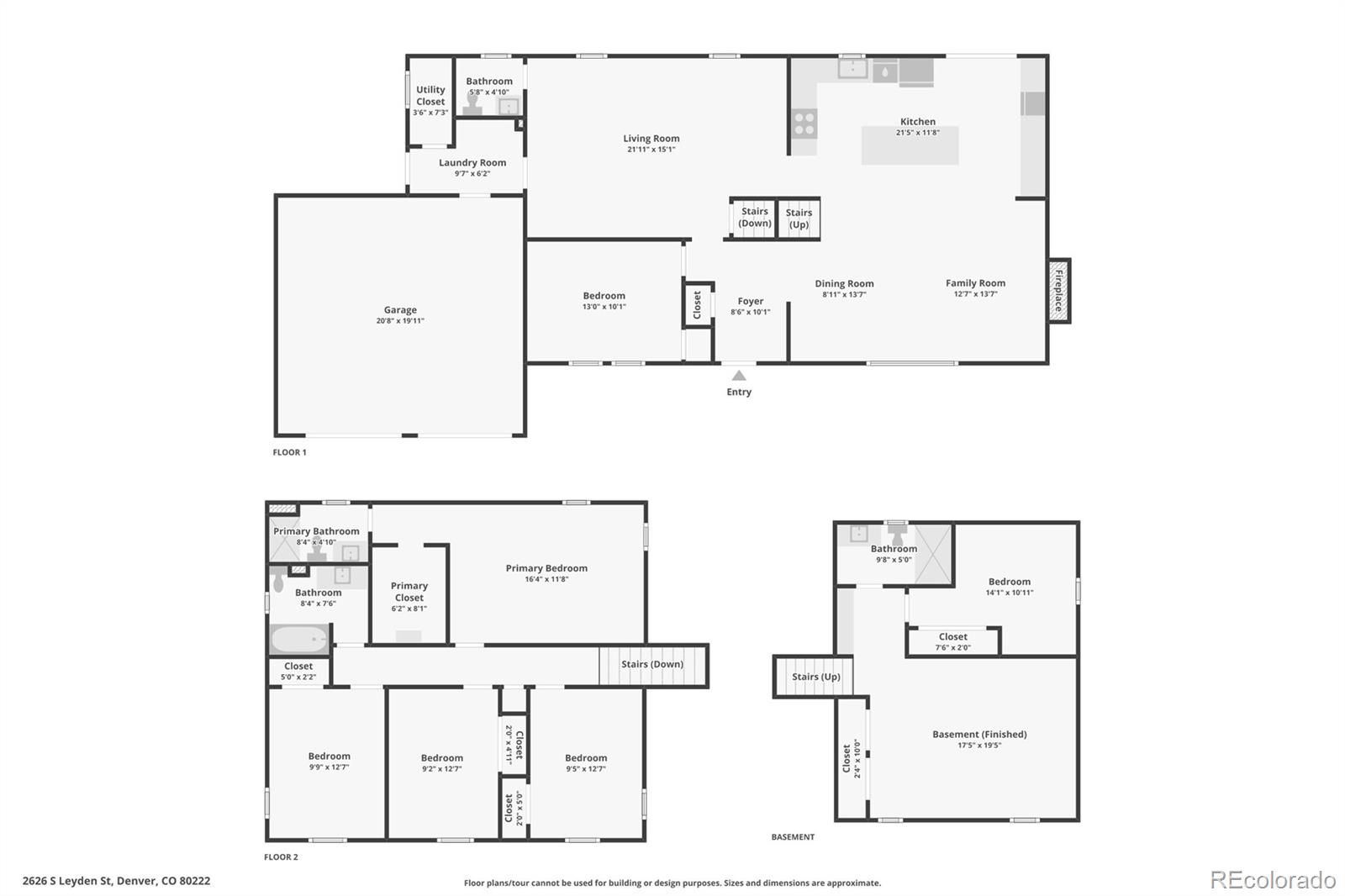 MLS Image #47 for 2616 s leyden street,denver, Colorado