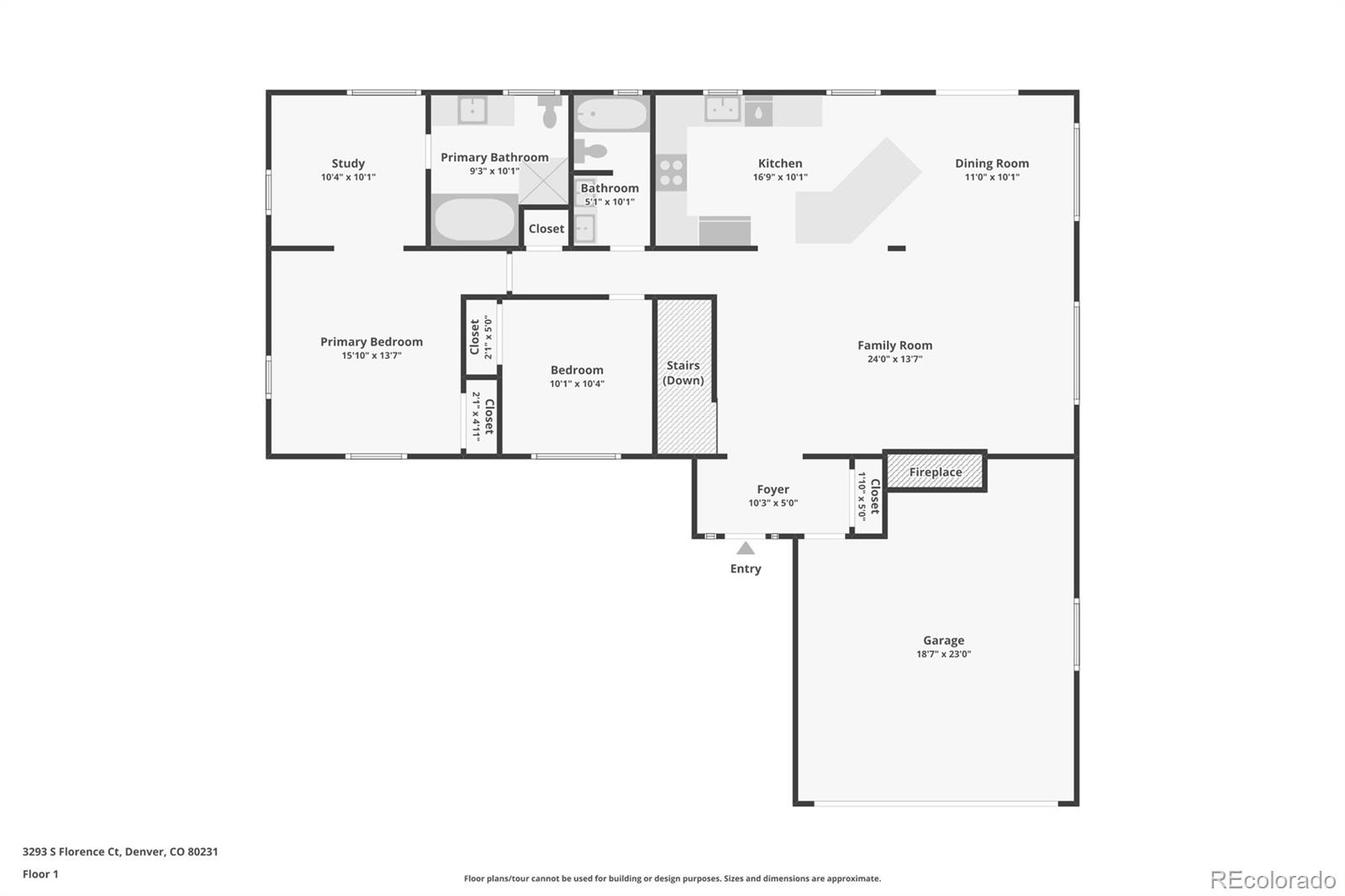 MLS Image #45 for 3293 s florence court,denver, Colorado