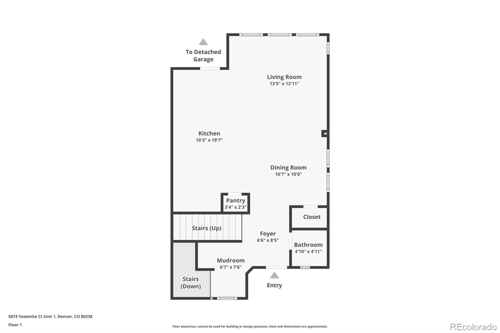 MLS Image #31 for 5074  yosemite court,denver, Colorado