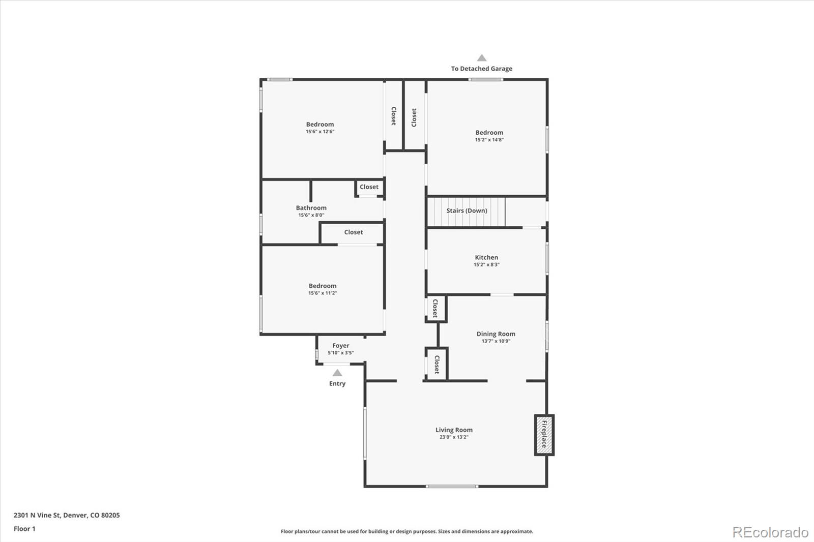 MLS Image #40 for 2301  vine street,denver, Colorado