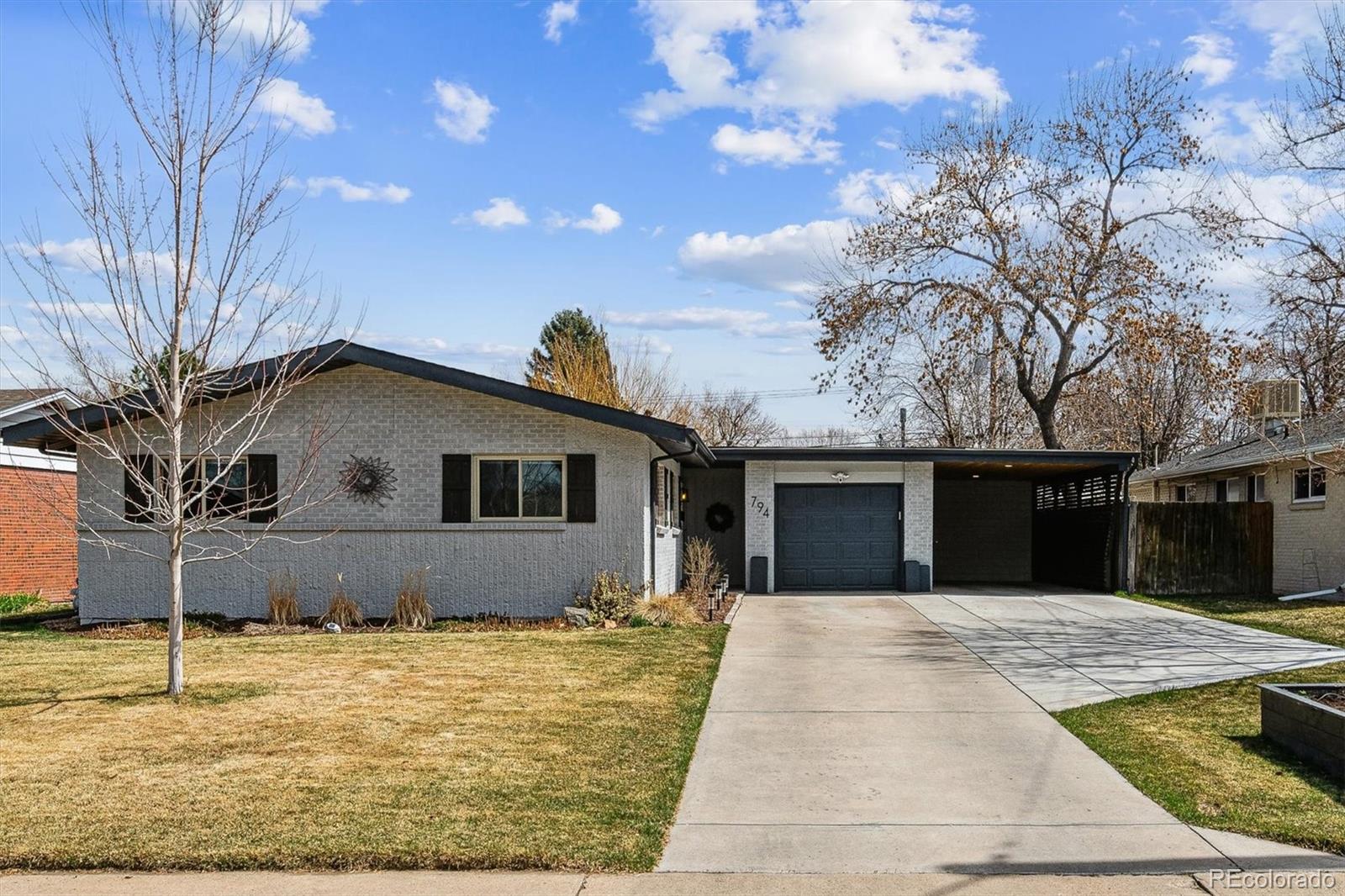 MLS Image #0 for 794 s ivy street,denver, Colorado