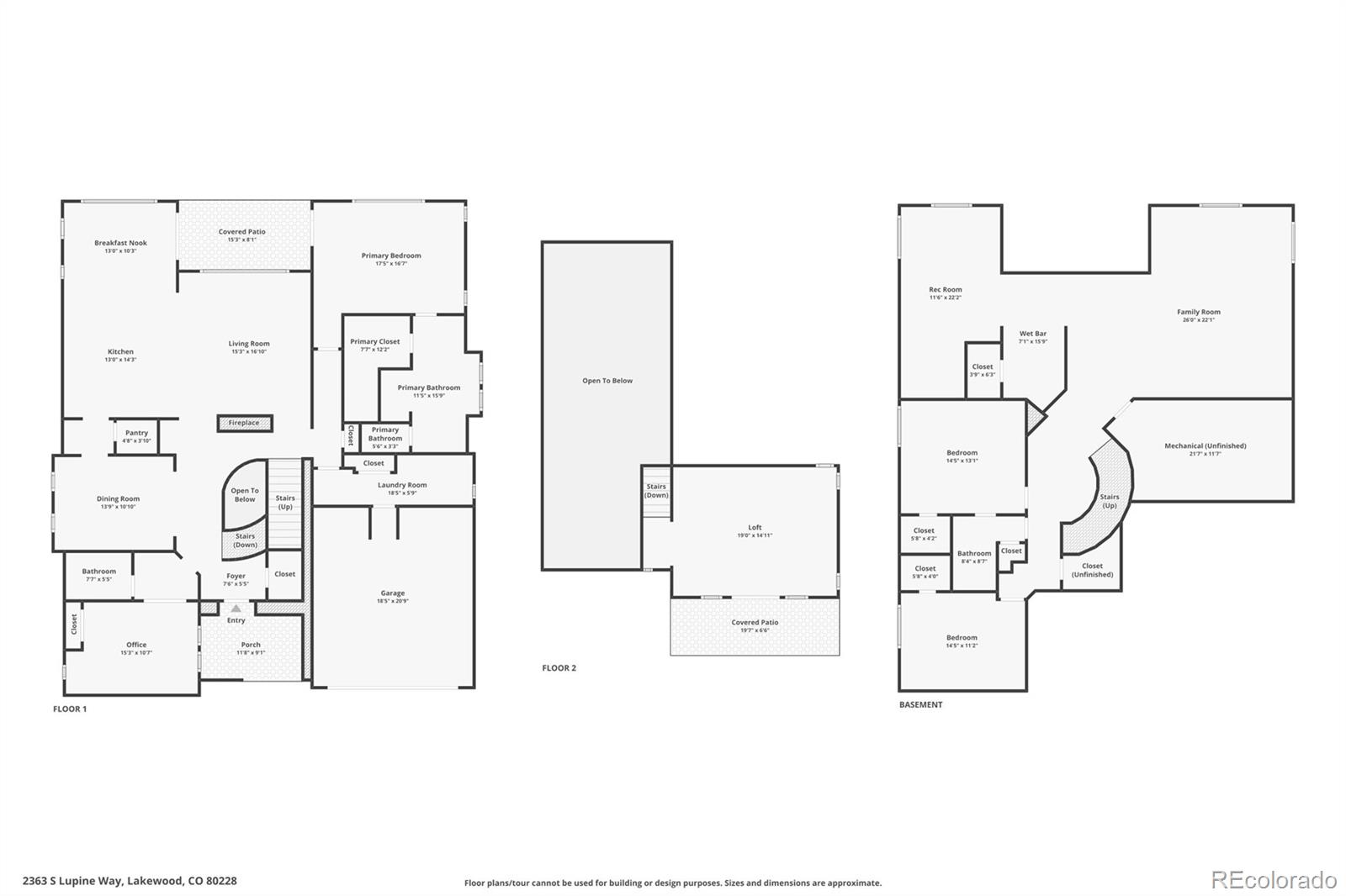 MLS Image #49 for 2363 s lupine way,denver, Colorado