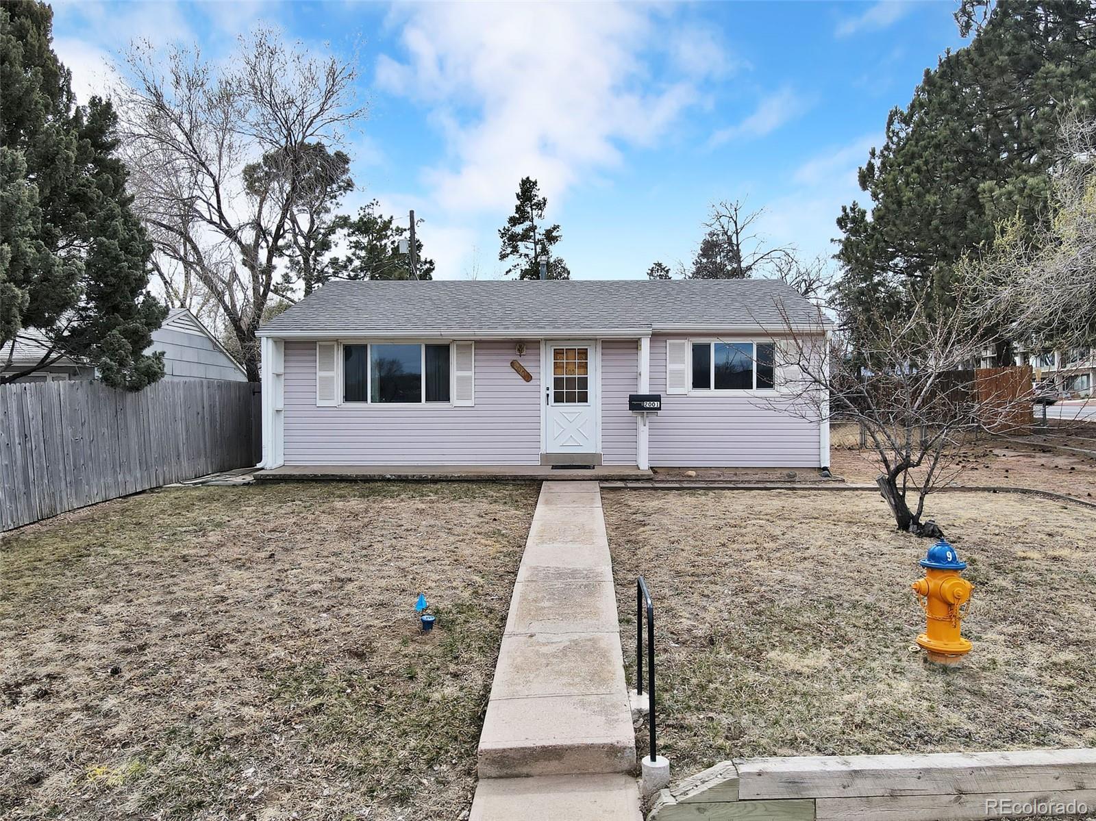 Report Image for 2001  Salt Drive,Colorado Springs, Colorado