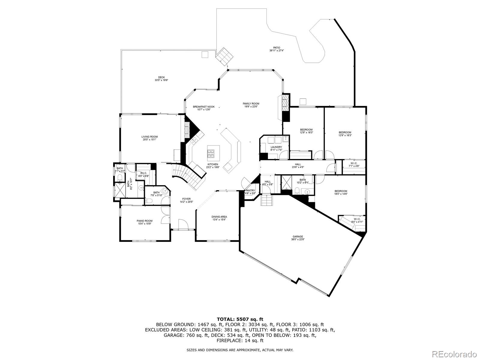 MLS Image #46 for 3035  blodgett drive,colorado springs, Colorado