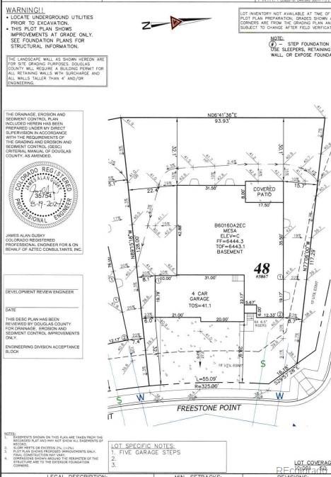 MLS Image #4 for 3867  freestone point,castle rock, Colorado
