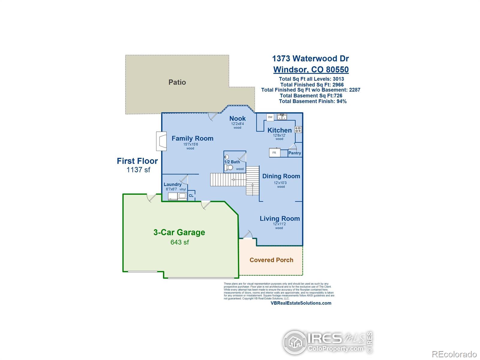MLS Image #33 for 1373  waterwood drive,windsor, Colorado