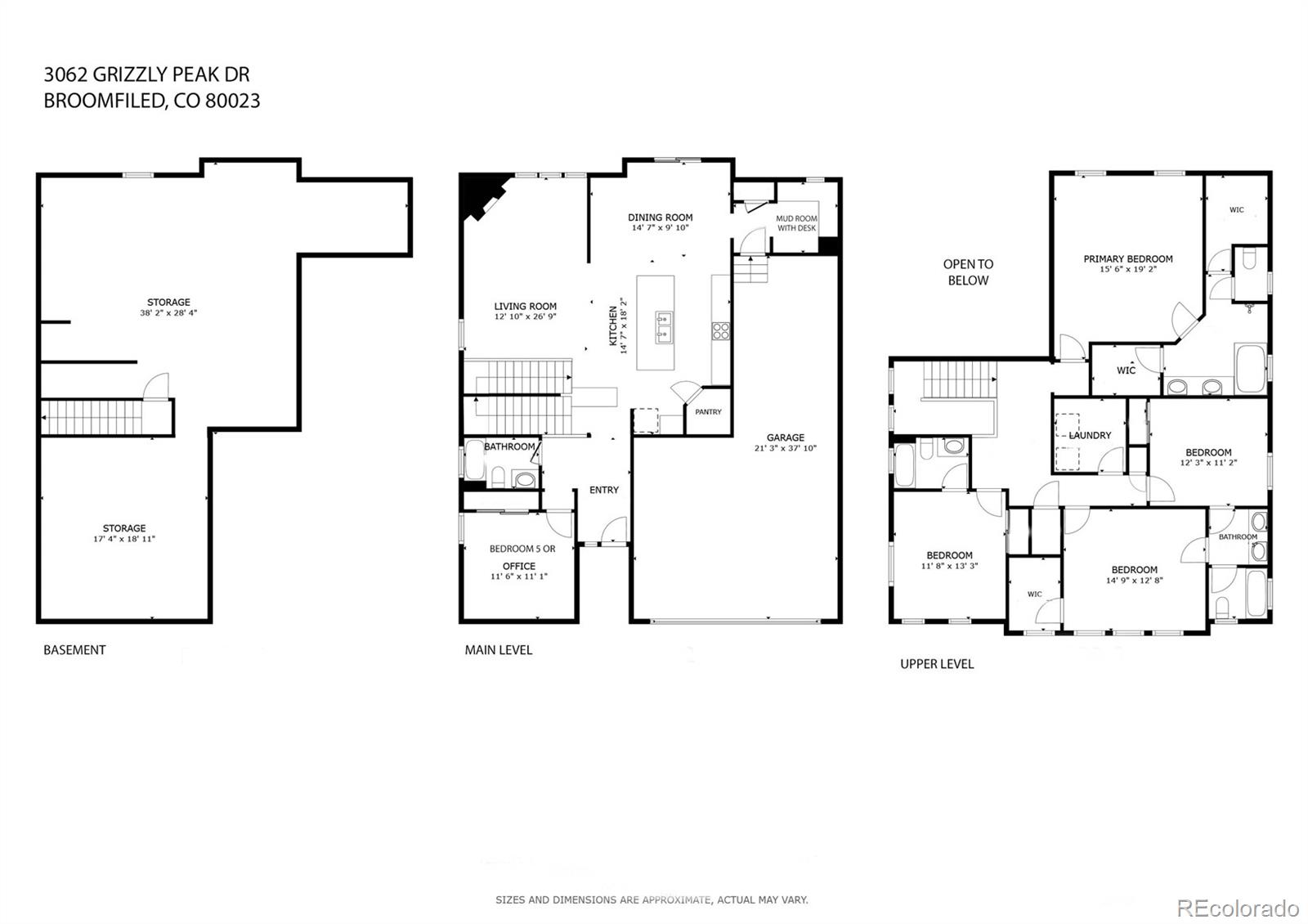 MLS Image #36 for 3062  grizzly peak drive,broomfield, Colorado