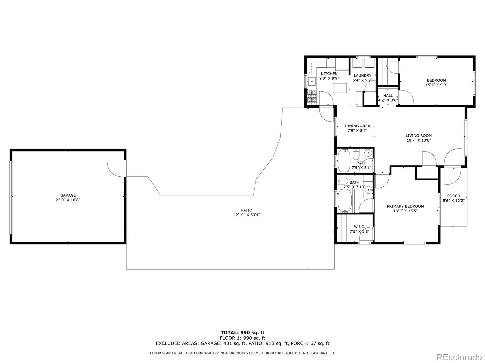 MLS Image #49 for 2649 n cook street,denver, Colorado
