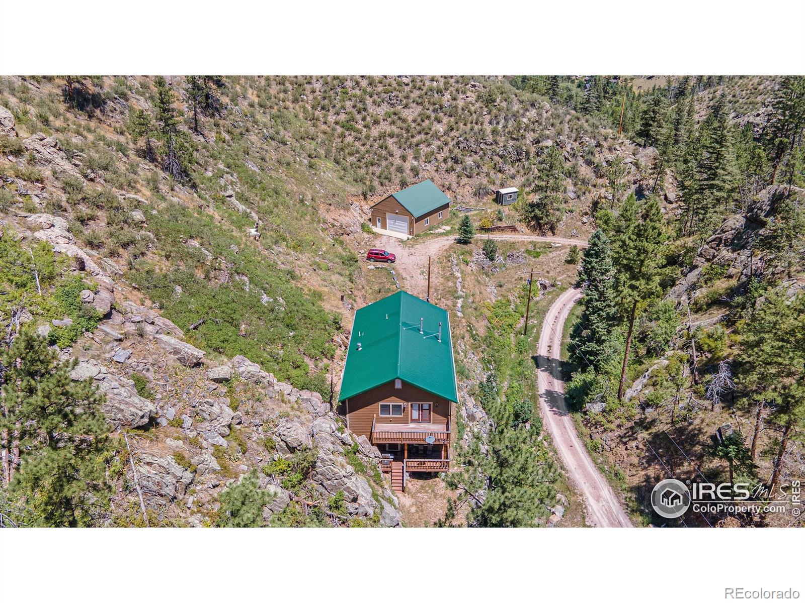 MLS Image #2 for 223  kings canyon road,bellvue, Colorado