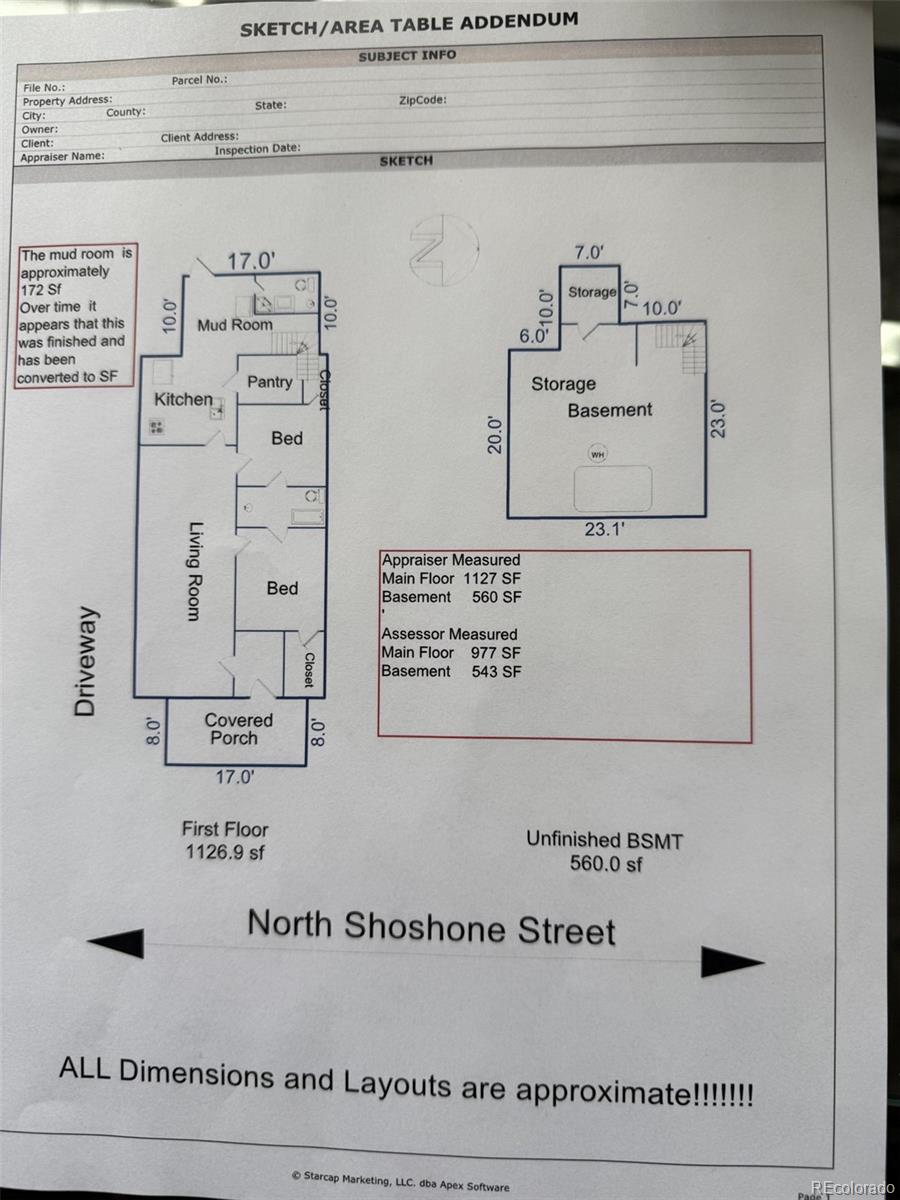 Report Image for 4109  Shoshone Street,Denver, Colorado