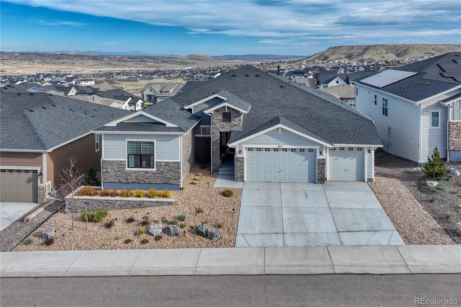 MLS Image #0 for 815  alumroot street,castle rock, Colorado