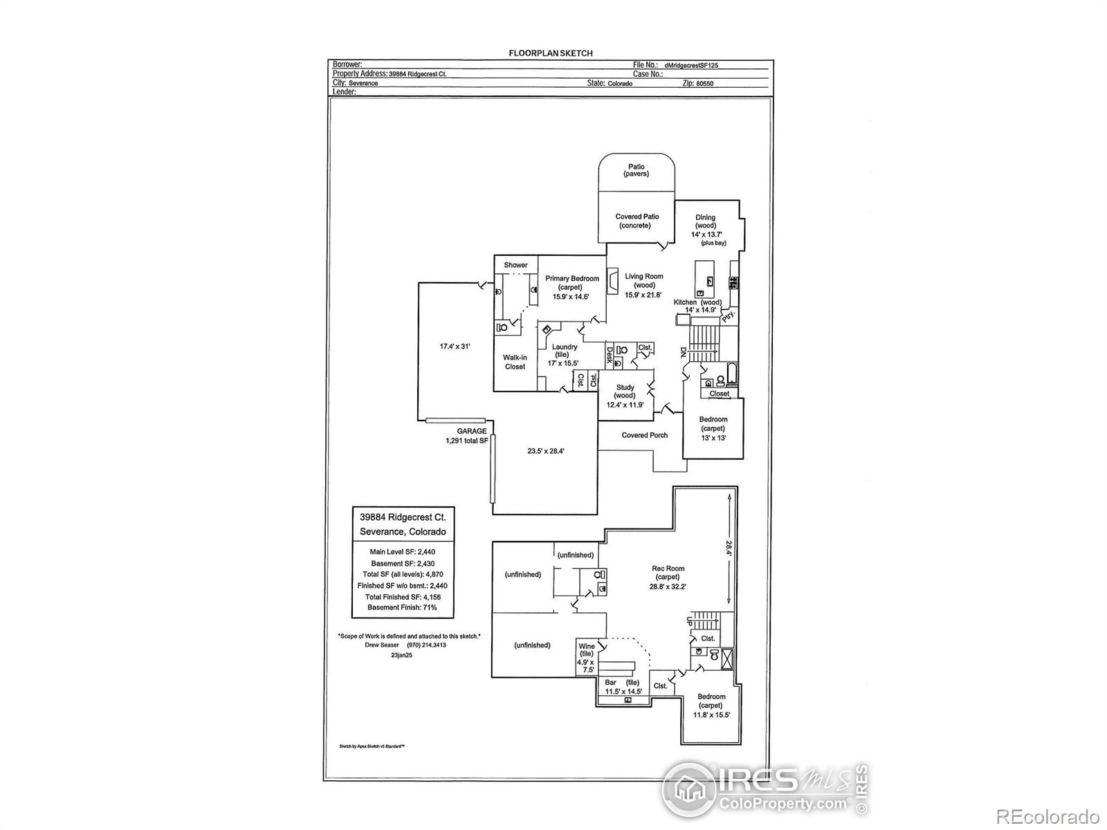 MLS Image #38 for 39884  ridgecrest court,severance, Colorado
